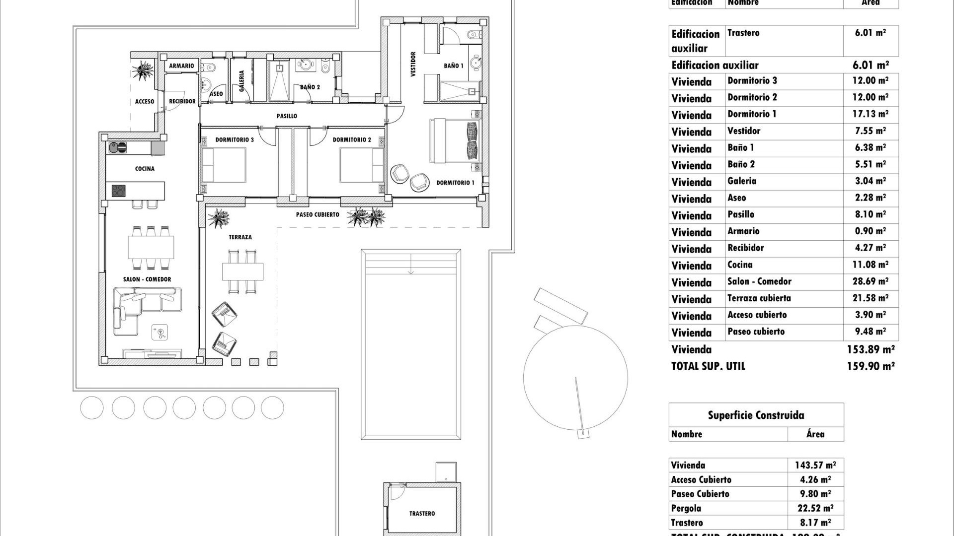 Nieuw gebouw - Villa - Aspe - Poligono 19