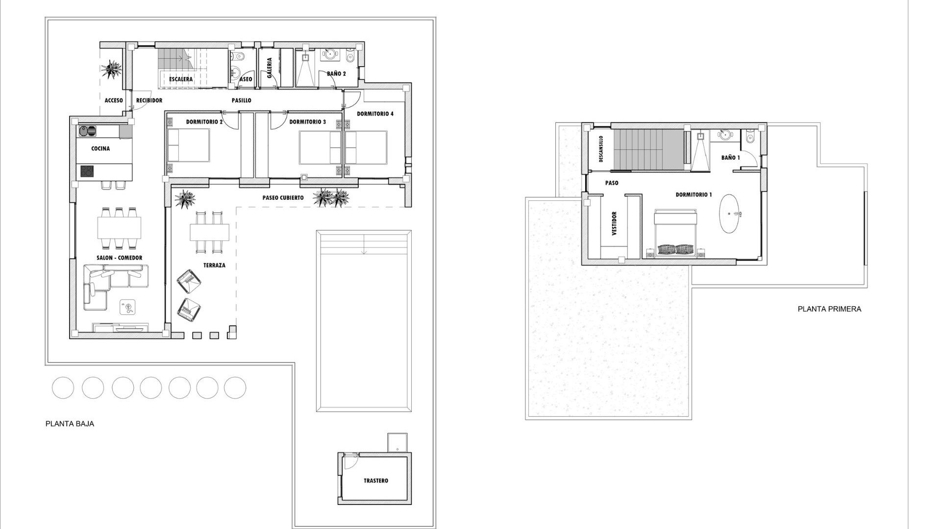 Nieuw gebouw - Villa - Aspe - Poligono 19