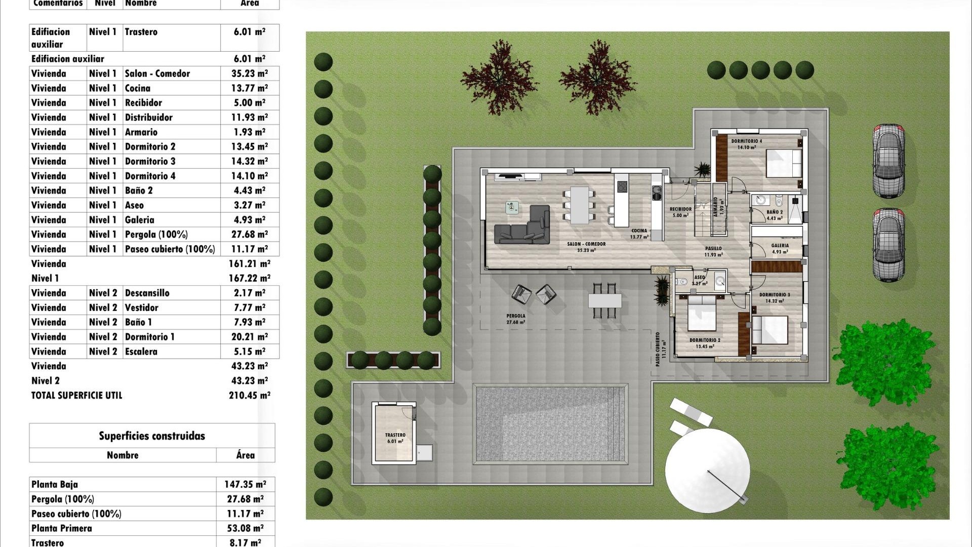 Nieuw gebouw - Villa - Aspe - Poligono 19