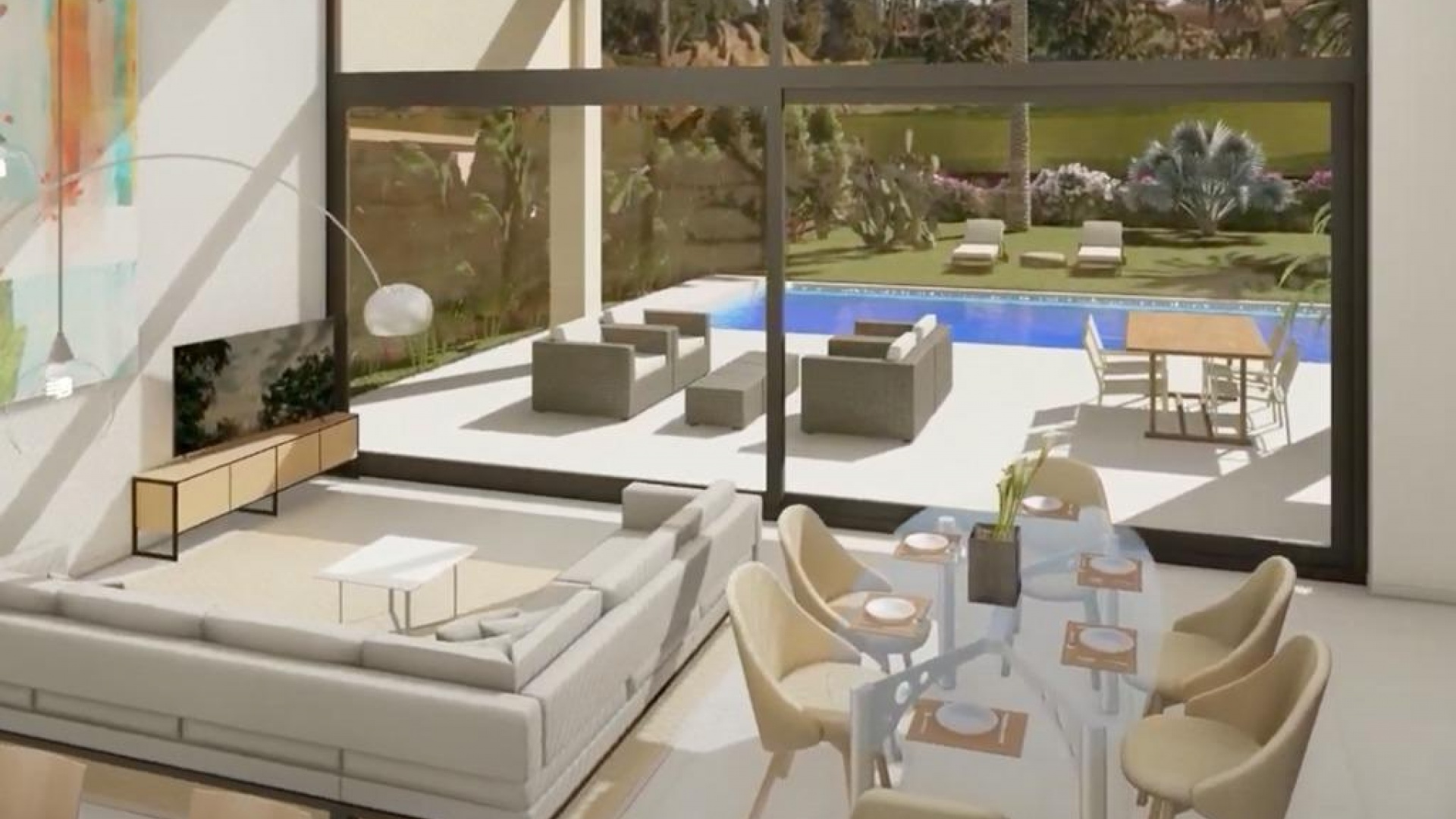 Nieuw gebouw - Villa - Cuevas Del Almanzora - Desert Springs Golf Club