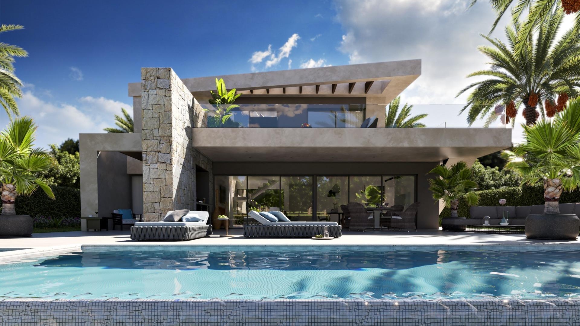 Nieuw gebouw - Villa - Cuevas Del Almanzora - Desert Springs Golf Club