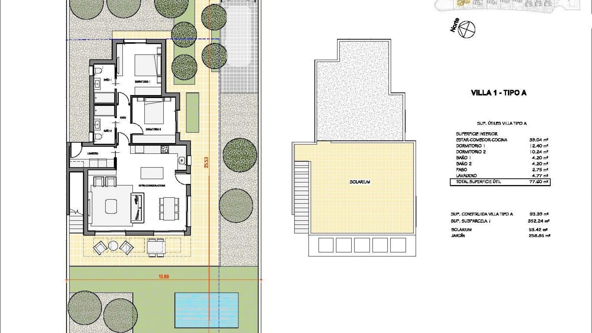 Nieuw gebouw - Villa - Fuente Álamo - Hacienda Del Álamo Golf