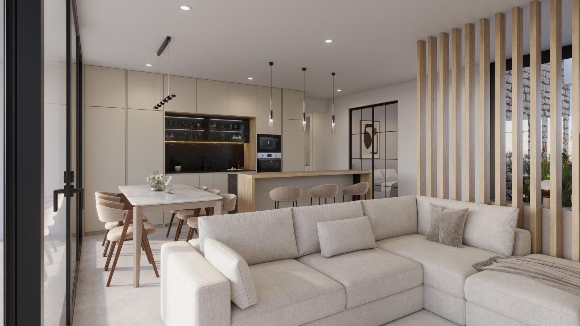 Nieuw gebouw - Villa - Fuente Álamo - Hacienda Del Álamo Golf