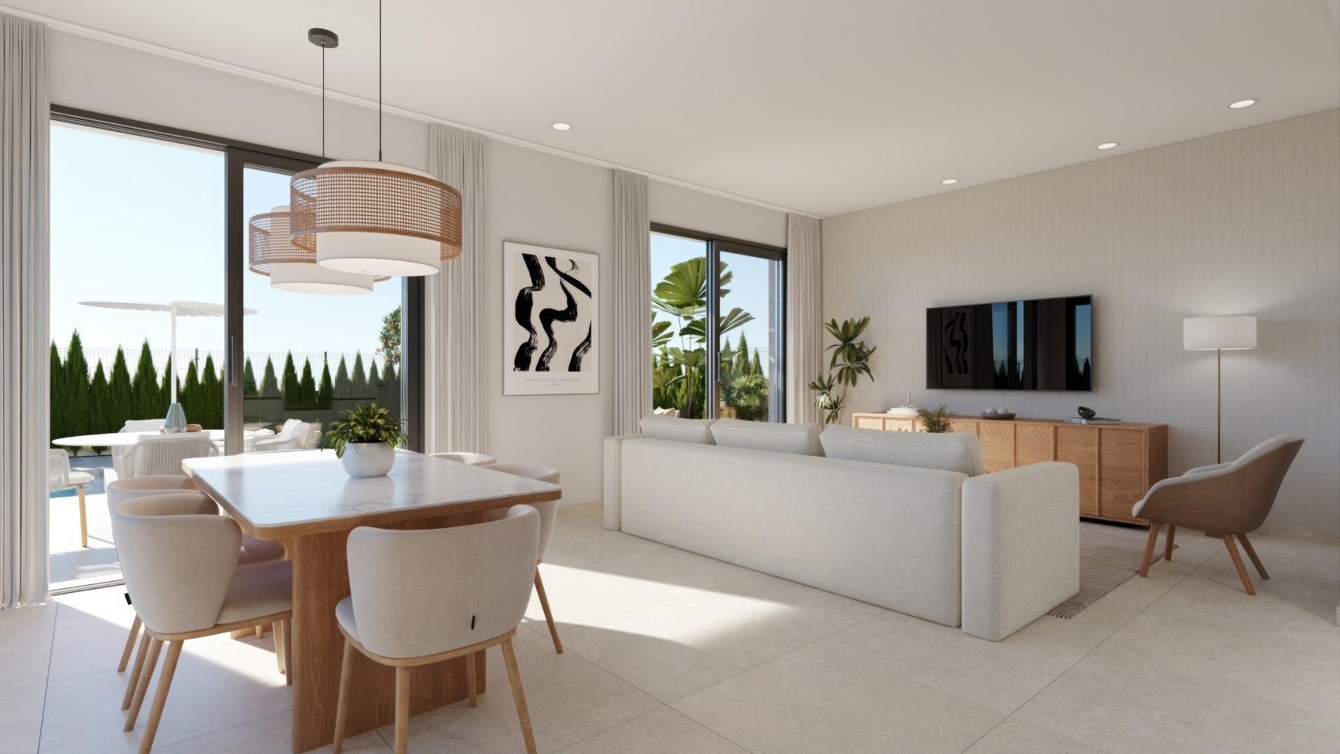 Nieuw gebouw - Villa - Fuente Álamo - Hacienda Del Álamo Golf