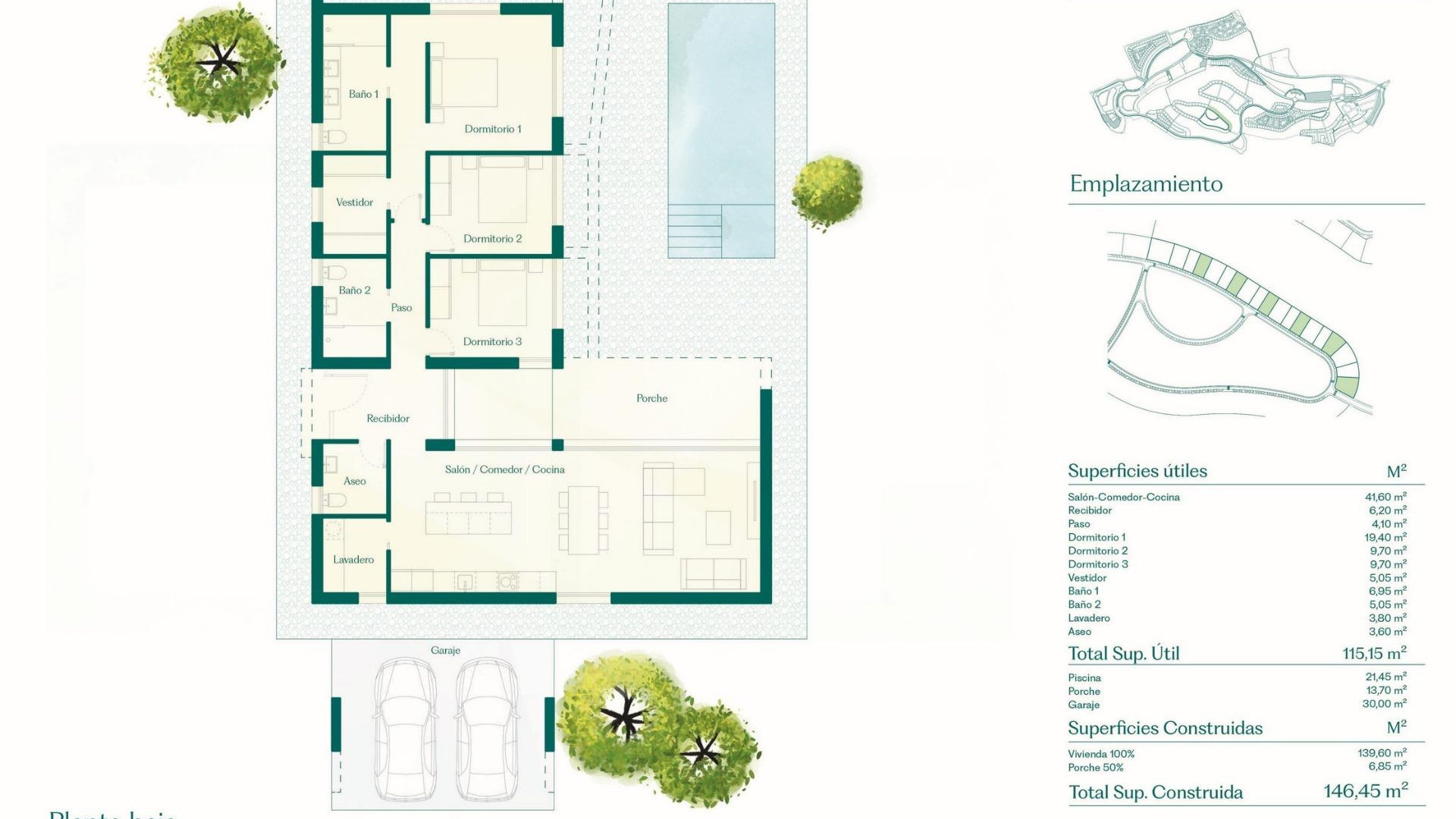 Nieuw gebouw - Villa - Fuente Álamo - Hacienda del Alamo