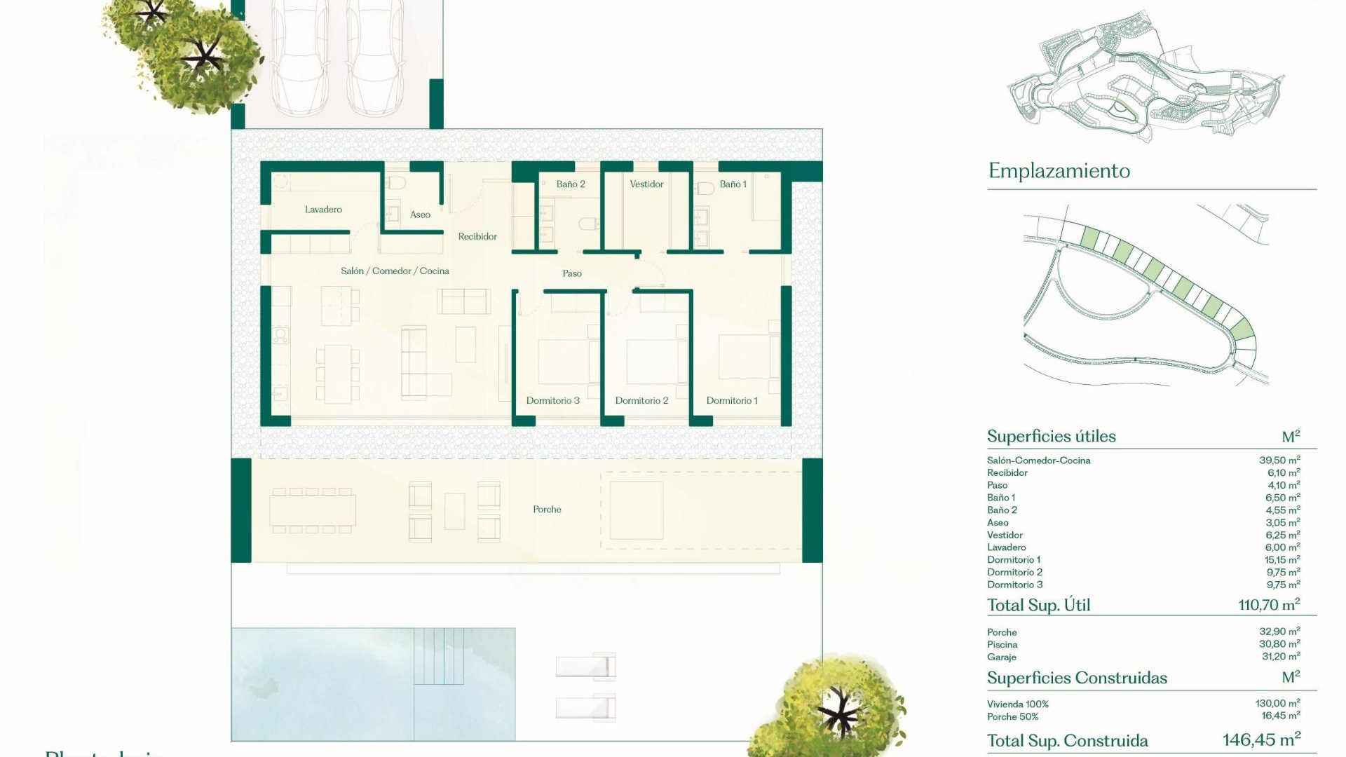 Nieuw gebouw - Villa - Fuente Álamo - Hacienda del Alamo