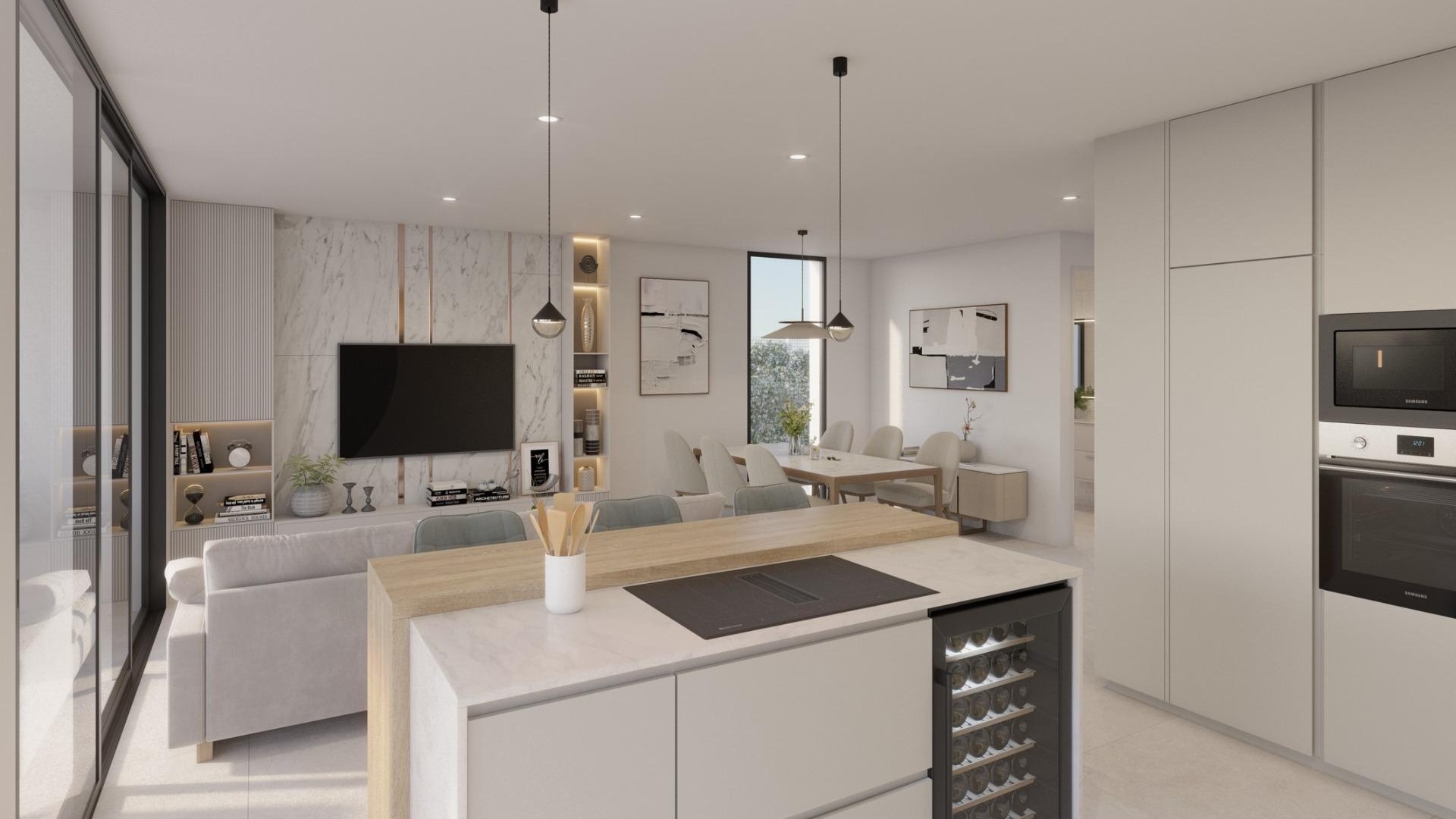 Nieuw gebouw - Villa - Fuente Álamo - Hacienda del Alamo