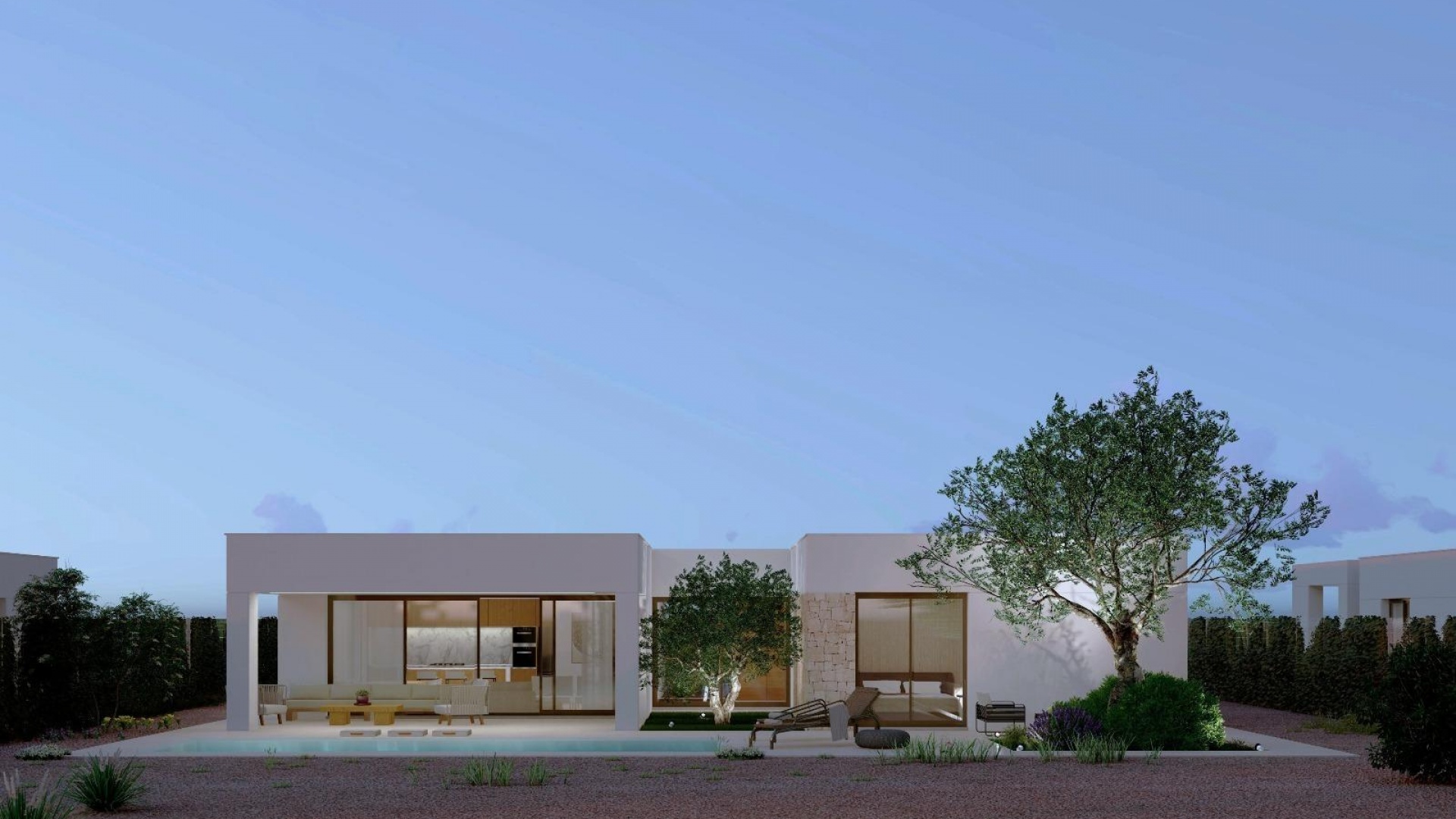 Nieuw gebouw - Villa - Fuente Álamo - Hacienda del Alamo