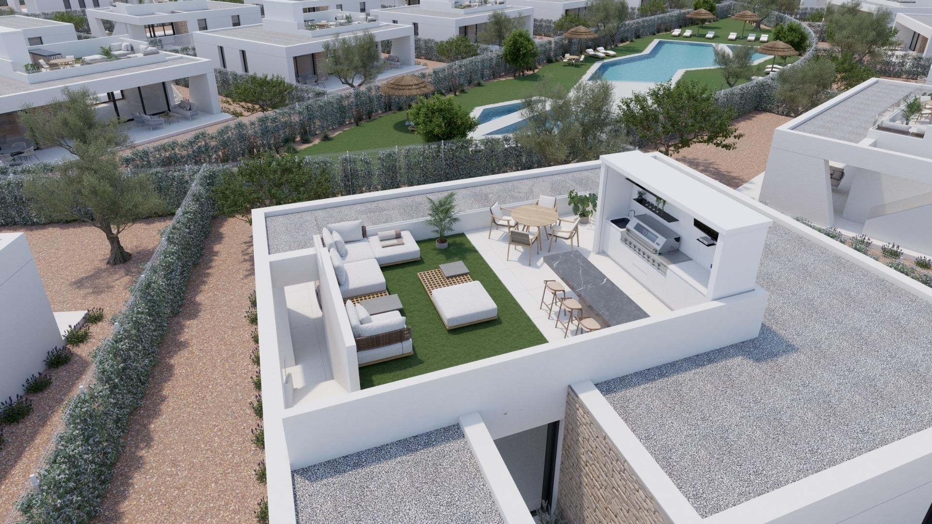Nieuw gebouw - Villa - Fuente Álamo - Hacienda del Alamo