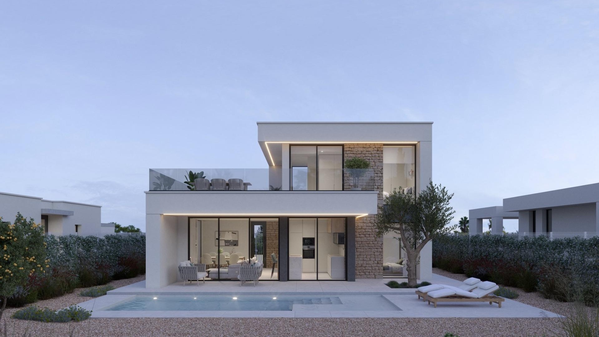 Nieuw gebouw - Villa - Fuente Álamo - Hacienda del Alamo