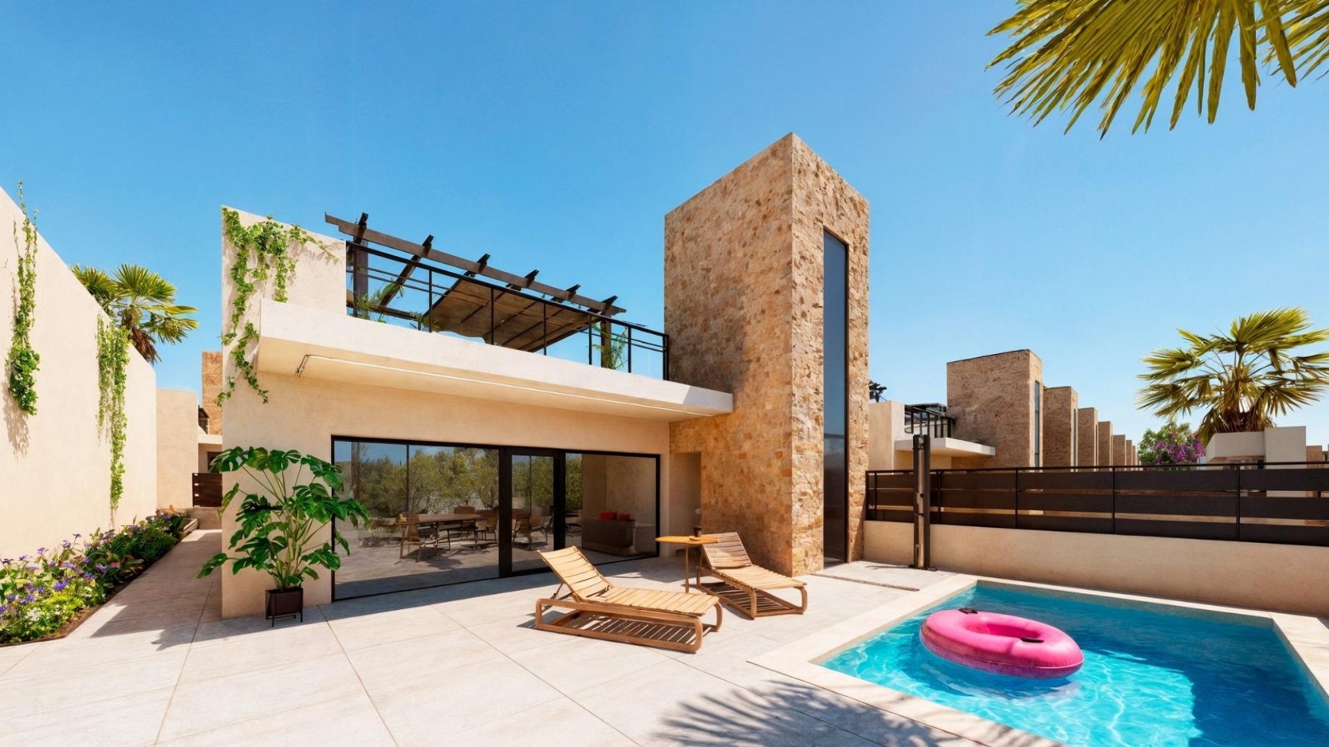 Nieuw gebouw - Villa - Fuente Álamo - La Pinilla