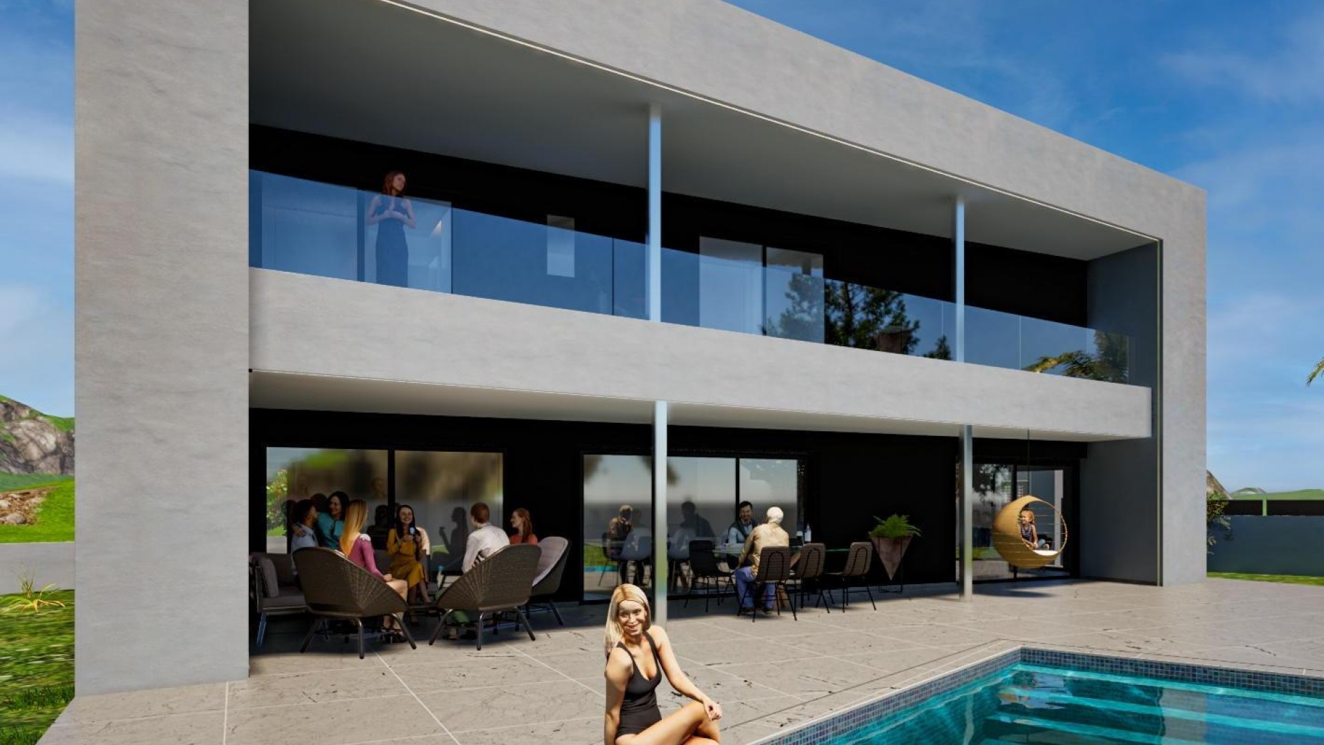 Nieuw gebouw - Villa - La Nucia - Panorama