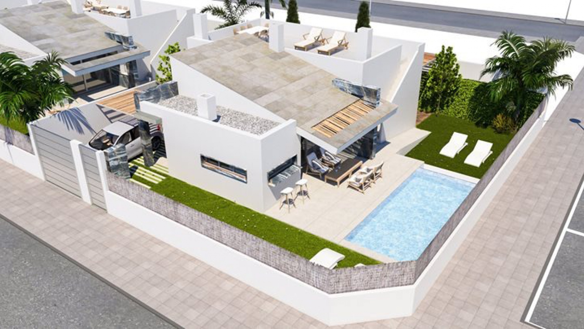 Nieuw gebouw - Villa - Lo Pagan - Sunset Premium Villas