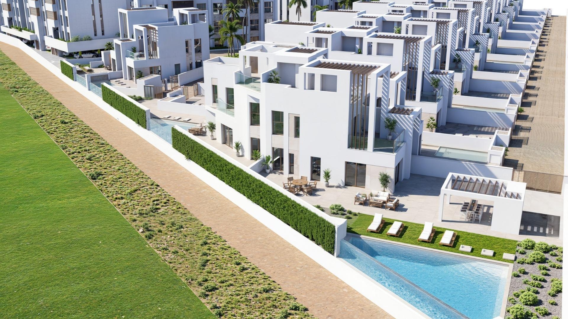 Nieuw gebouw - Villa - Los Alcazares - Serena Golf