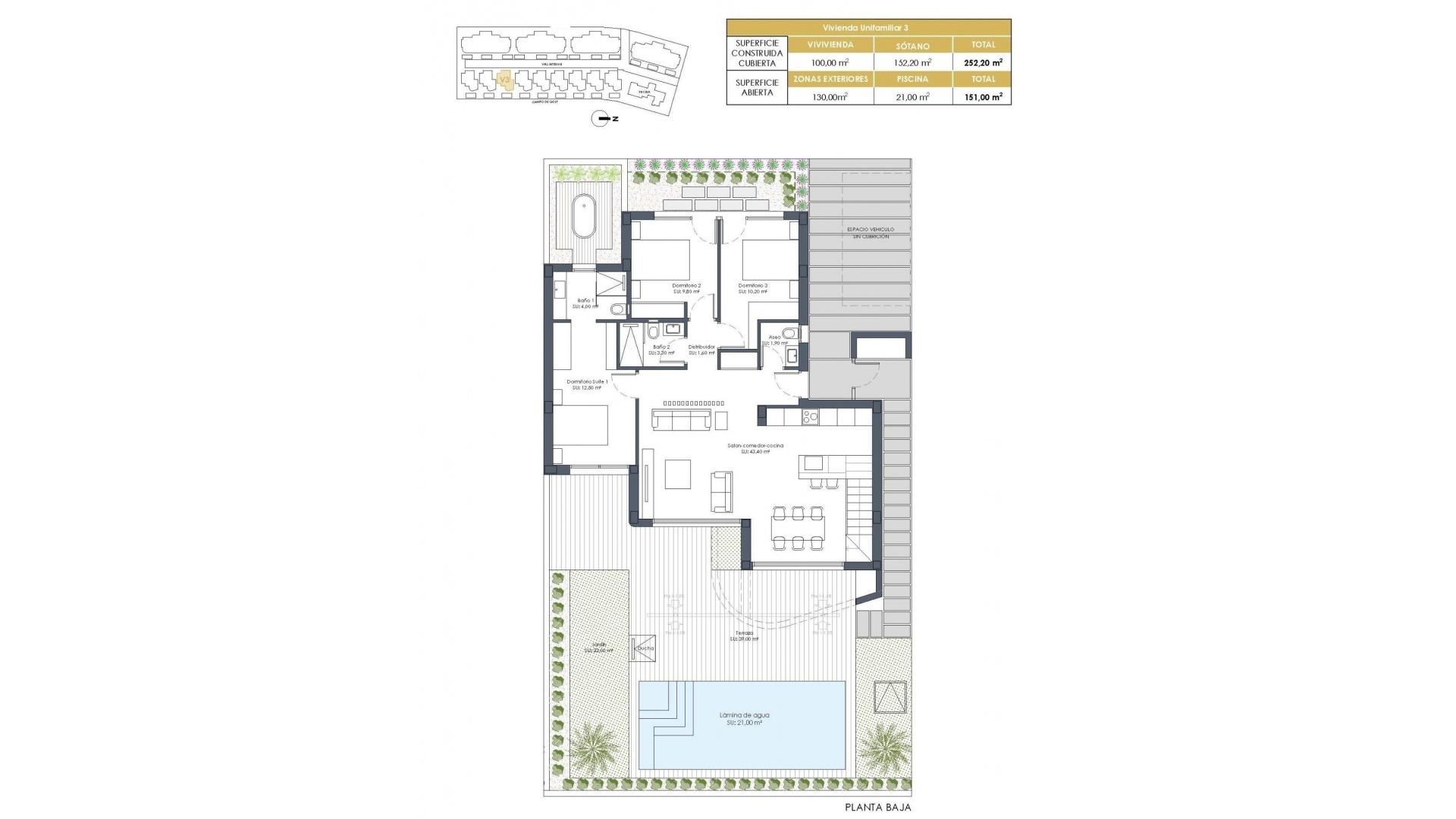 Nieuw gebouw - Villa - Los Alcazares - Serena Golf