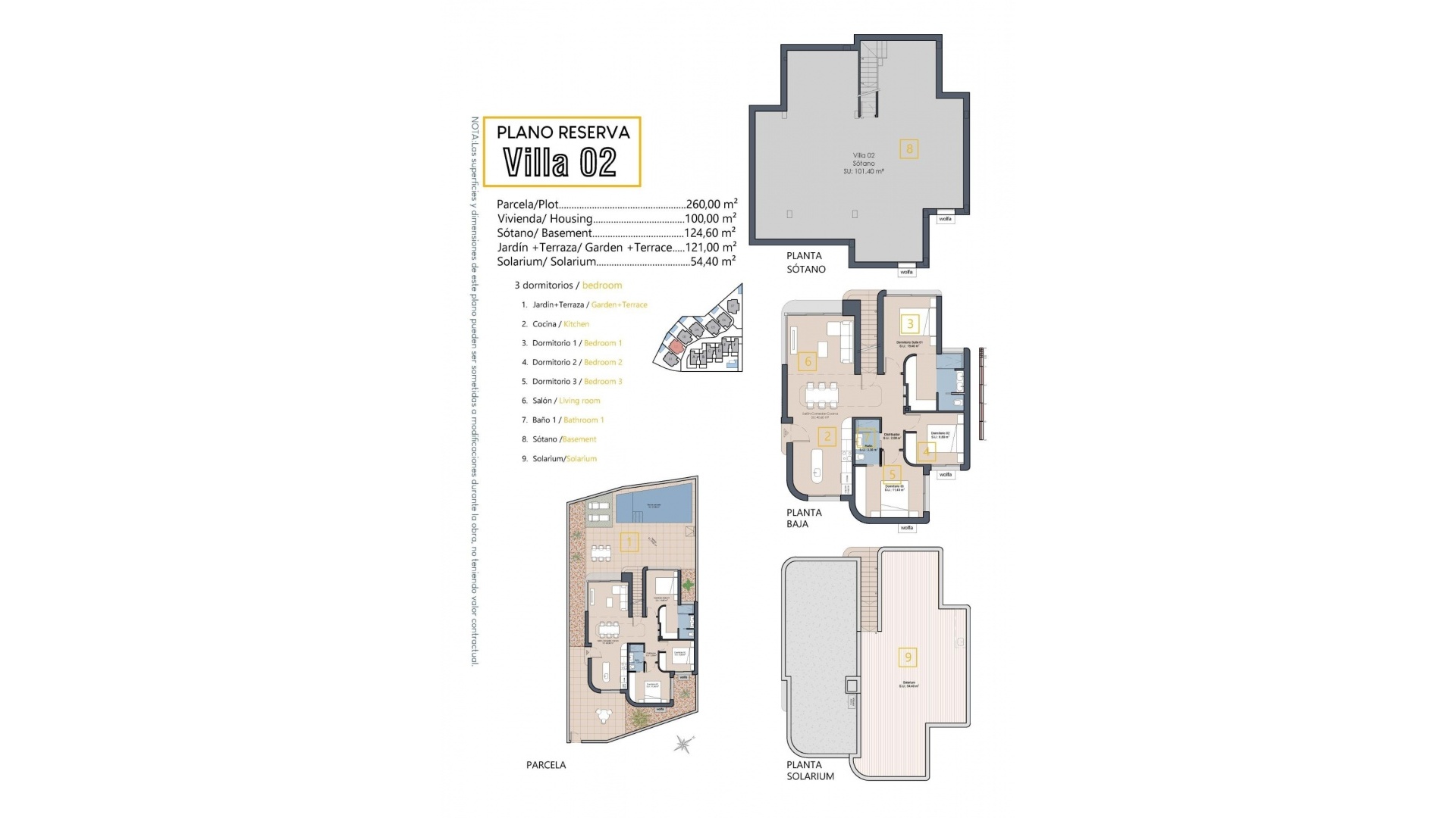 Nieuw gebouw - Villa - Los Alcazares - Serena Golf