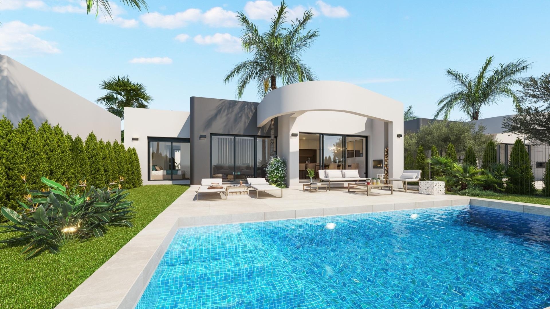 Nieuw gebouw - Villa - Los Alcazares - Serena Golf