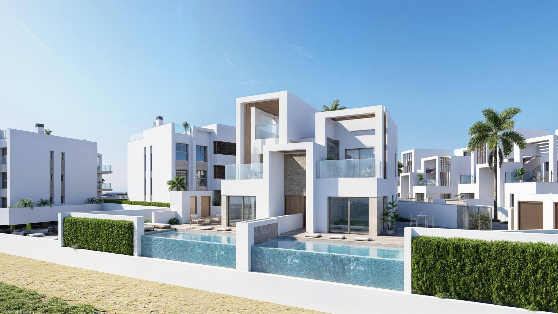 Nieuw gebouw - Villa - Los Alcazares - Serena Golf