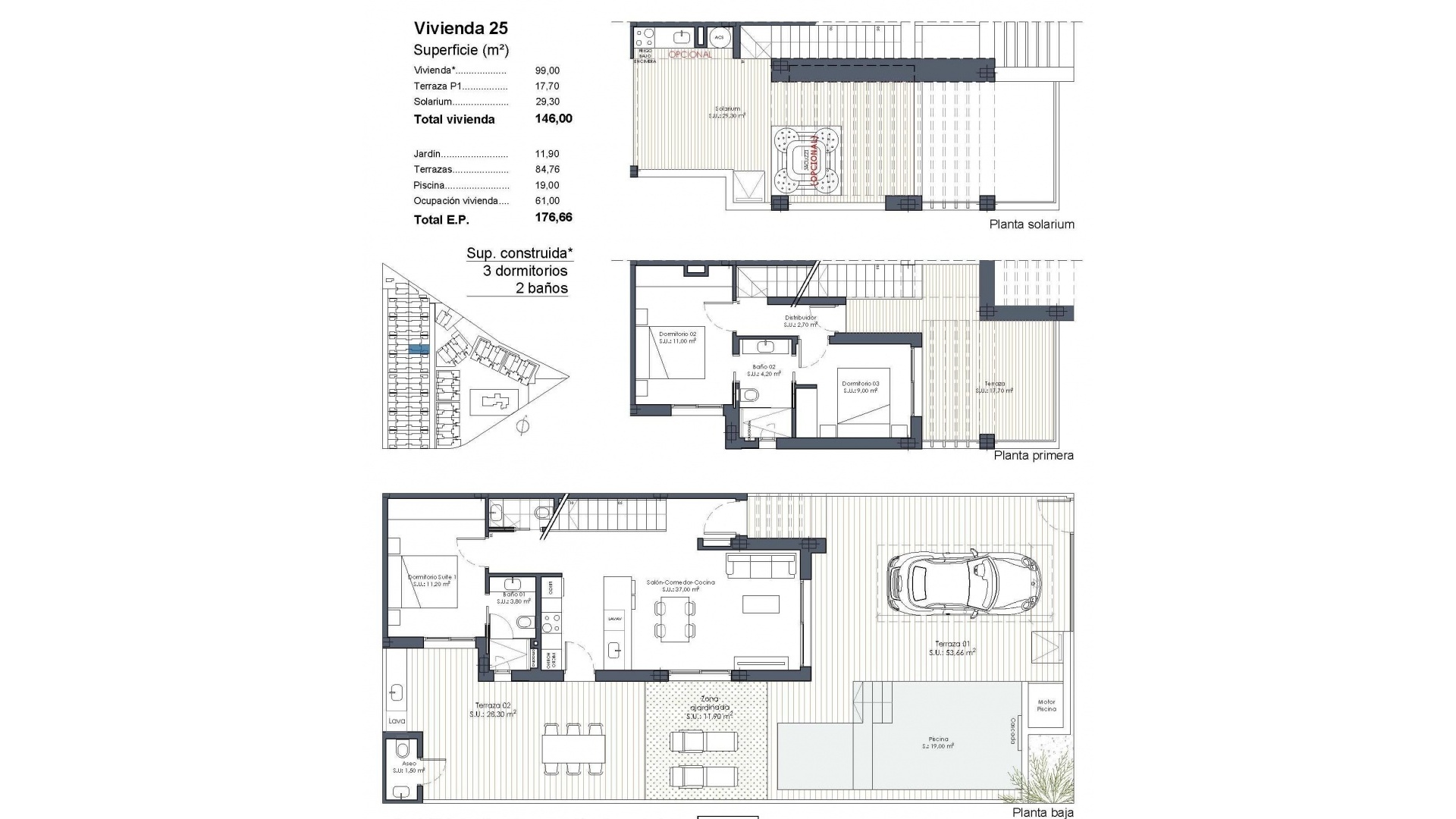 Nieuw gebouw - Villa - Los Alcazares - Serena Golf