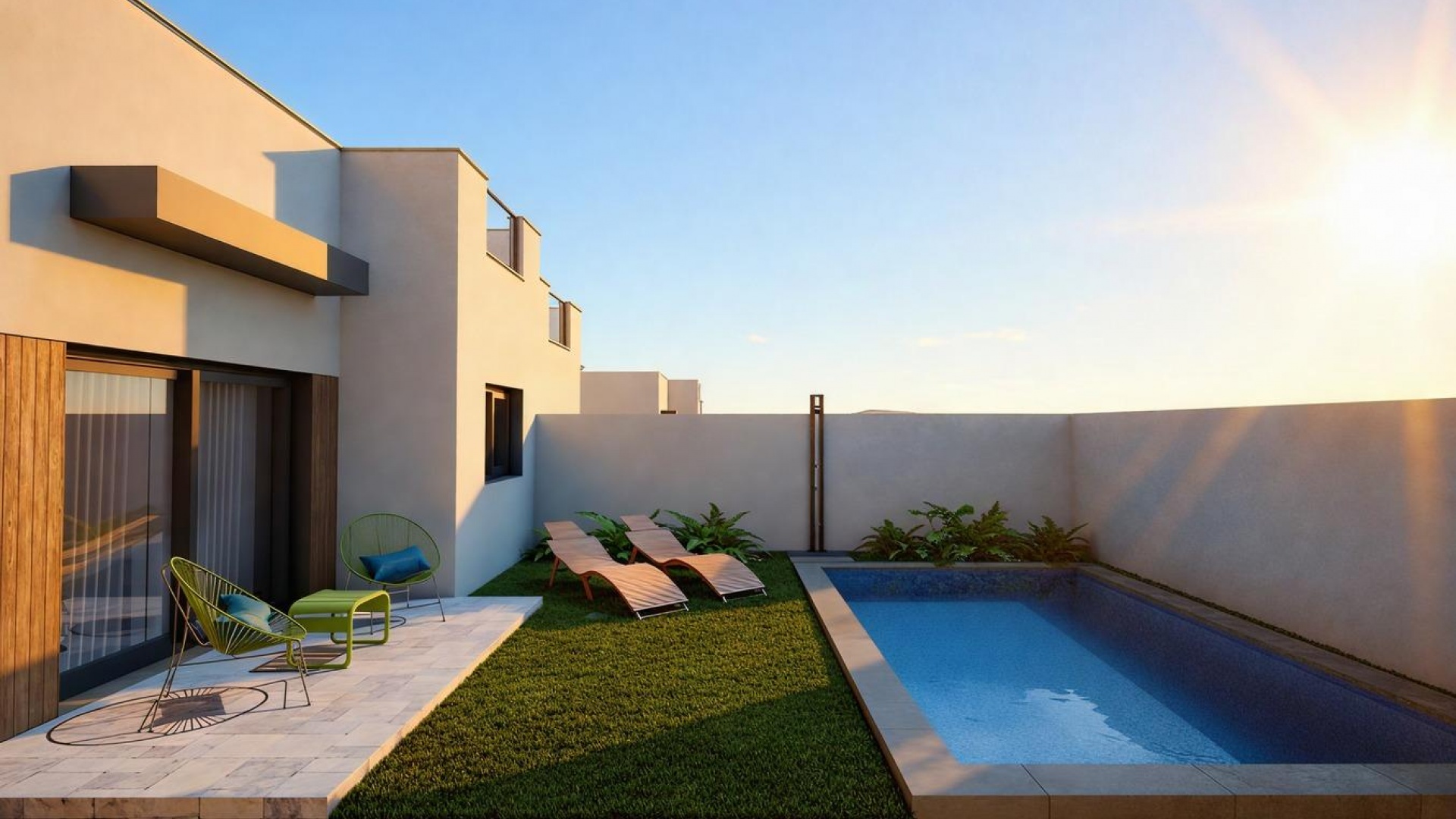 Nieuw gebouw - Villa - Mazarron - Country Club