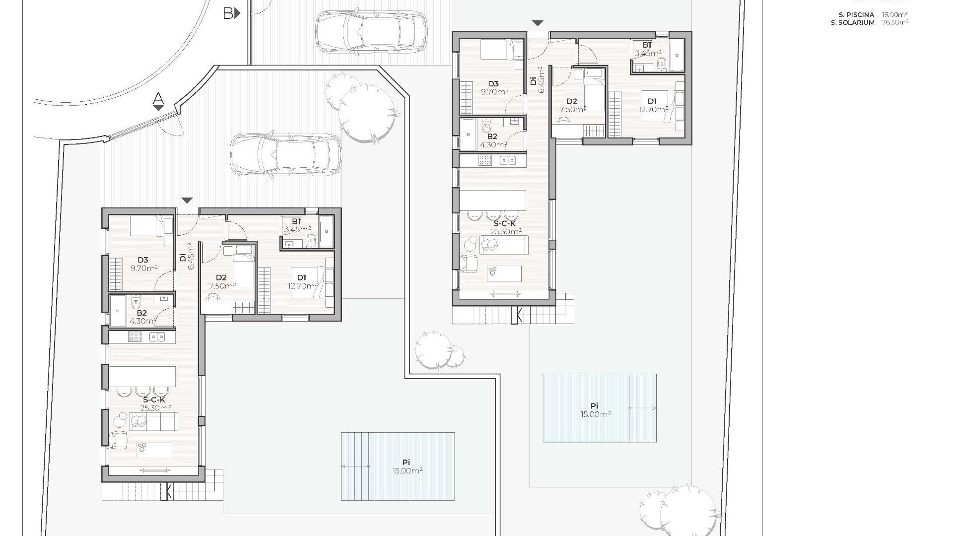 Nieuw gebouw - Villa - Mazarron - Country Club