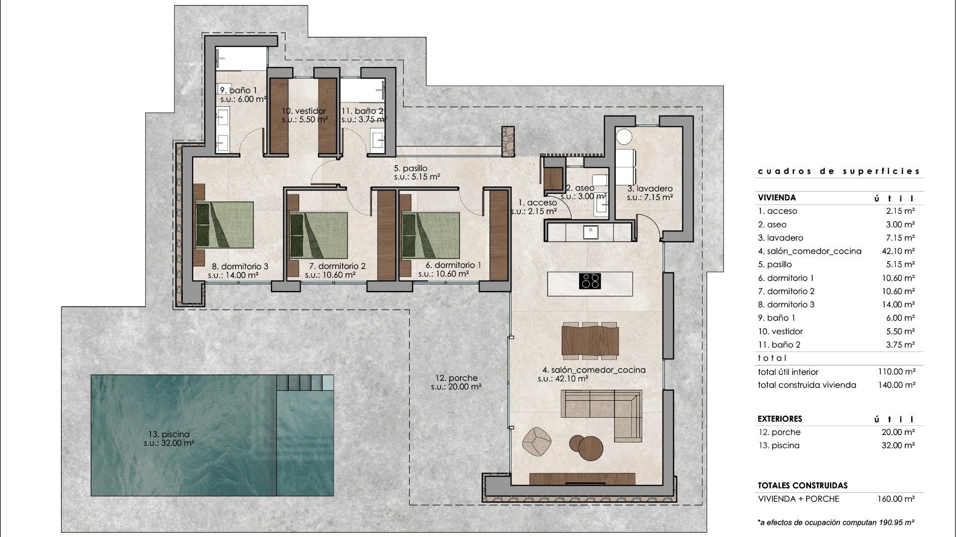 Nieuw gebouw - Villa - Pinoso - Lel