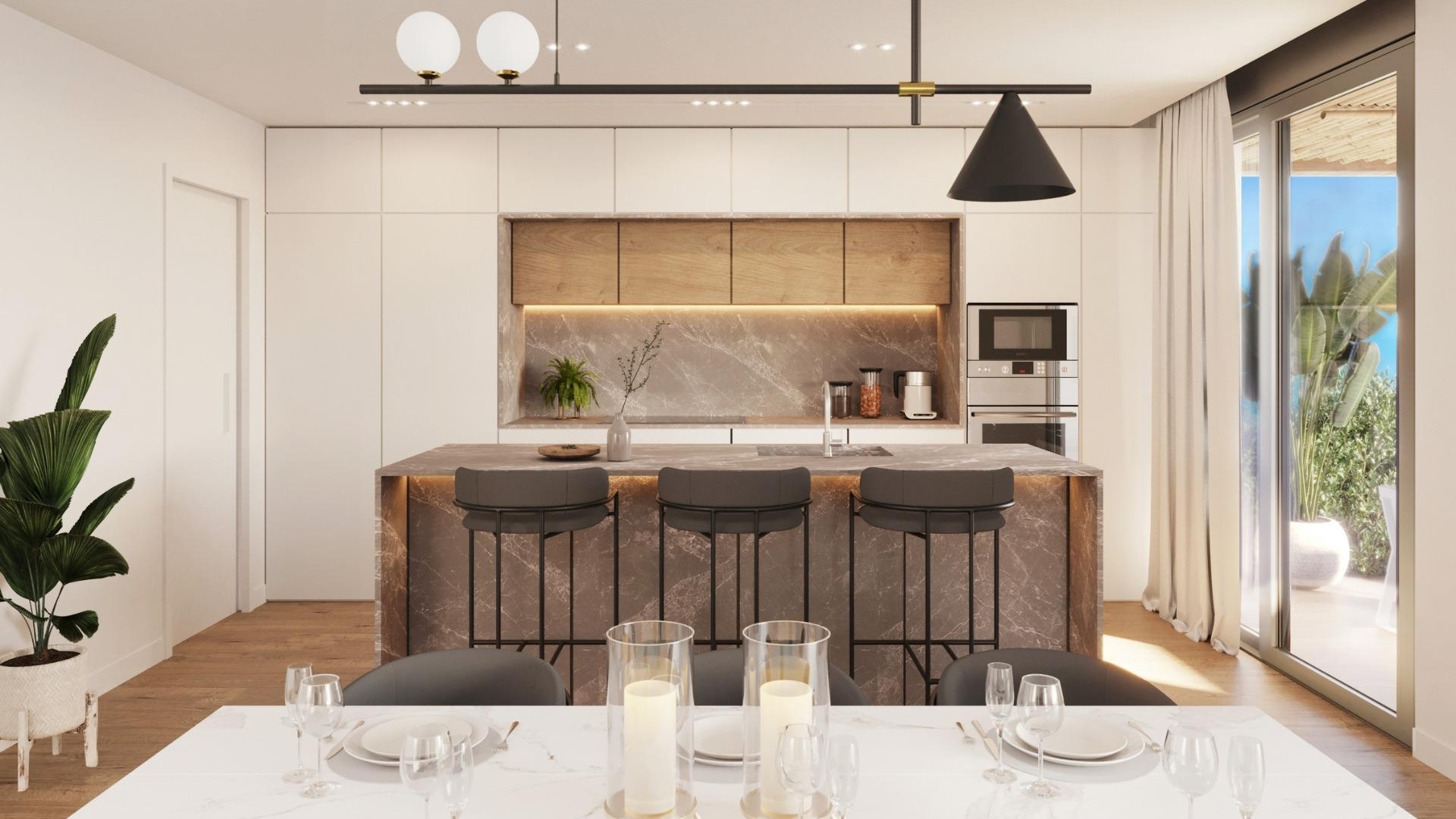 Nieuw gebouw - Villa - Polop - PAU 1