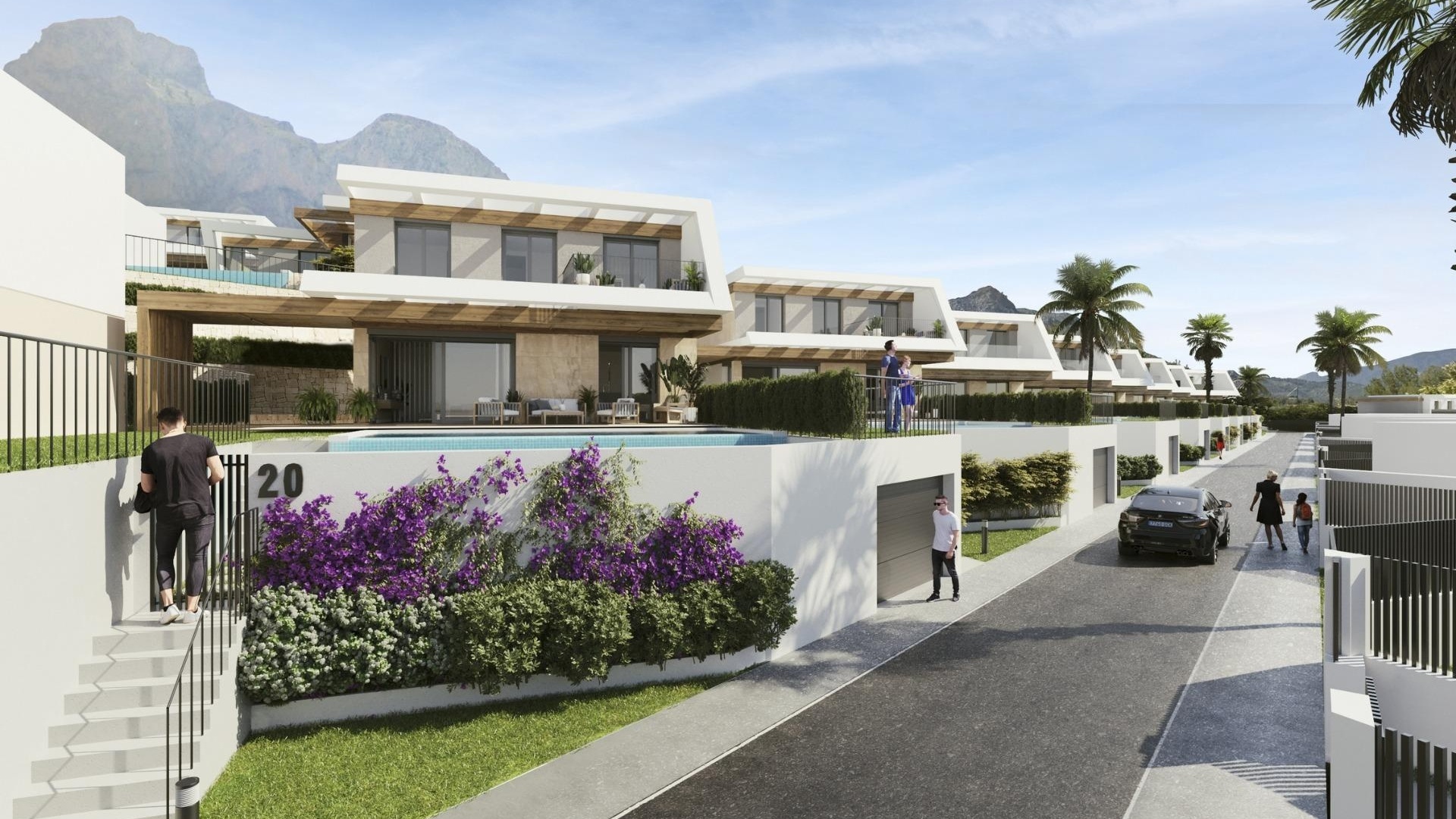 Nieuw gebouw - Villa - Polop - PAU 1