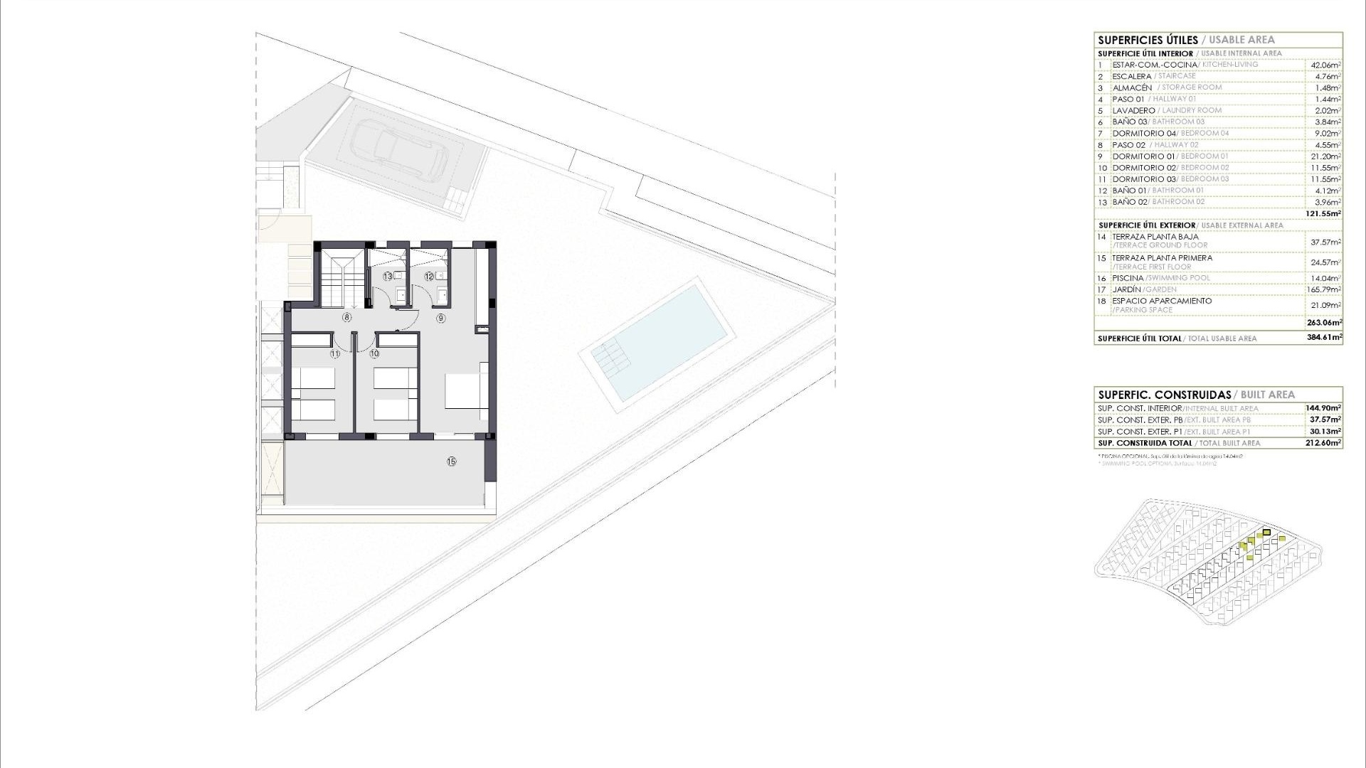 Nieuw gebouw - Villa - Polop - PAU 1