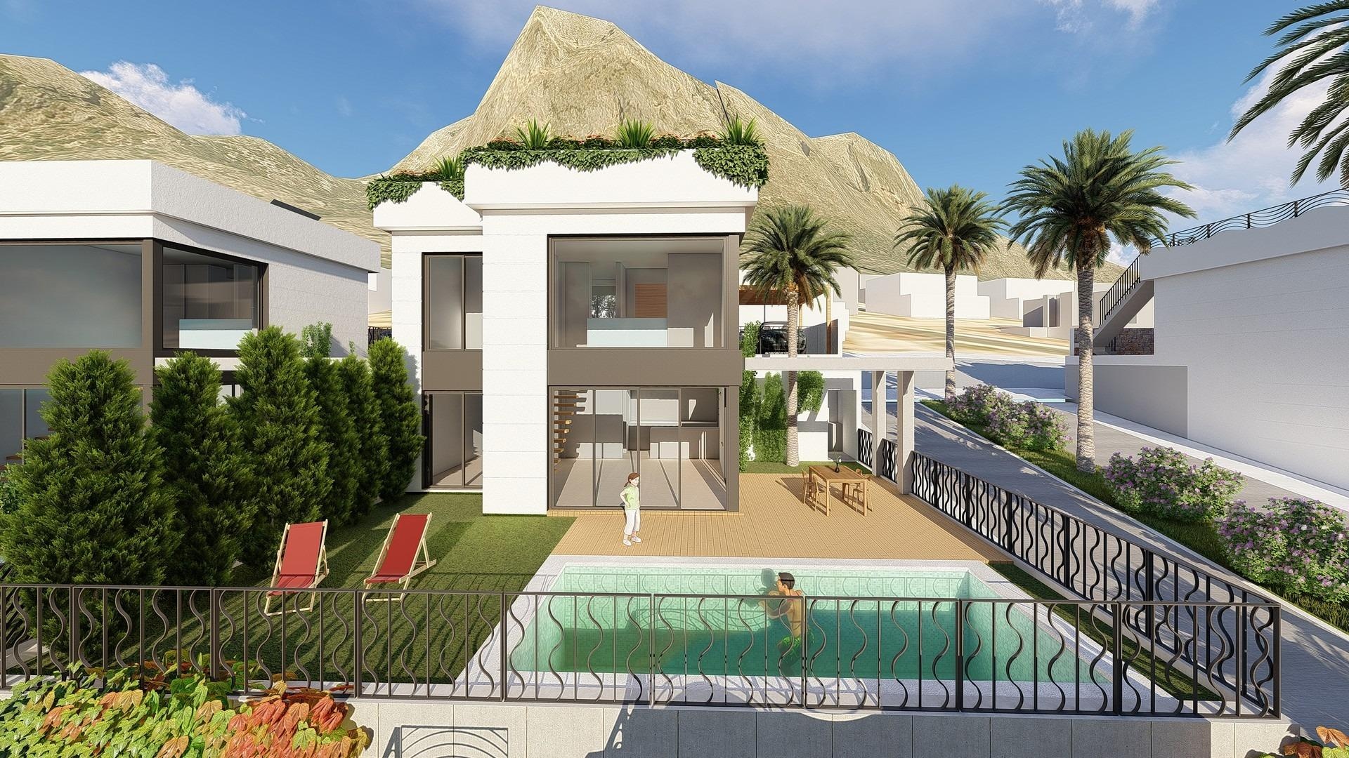 Nieuw gebouw - Villa - Polop - Urbanizaciones