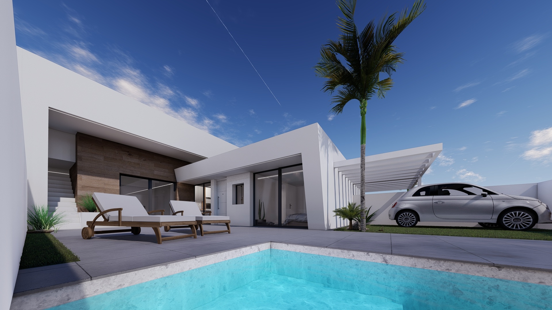 Nieuw gebouw - Villa - Roldan - Villas Serendipia
