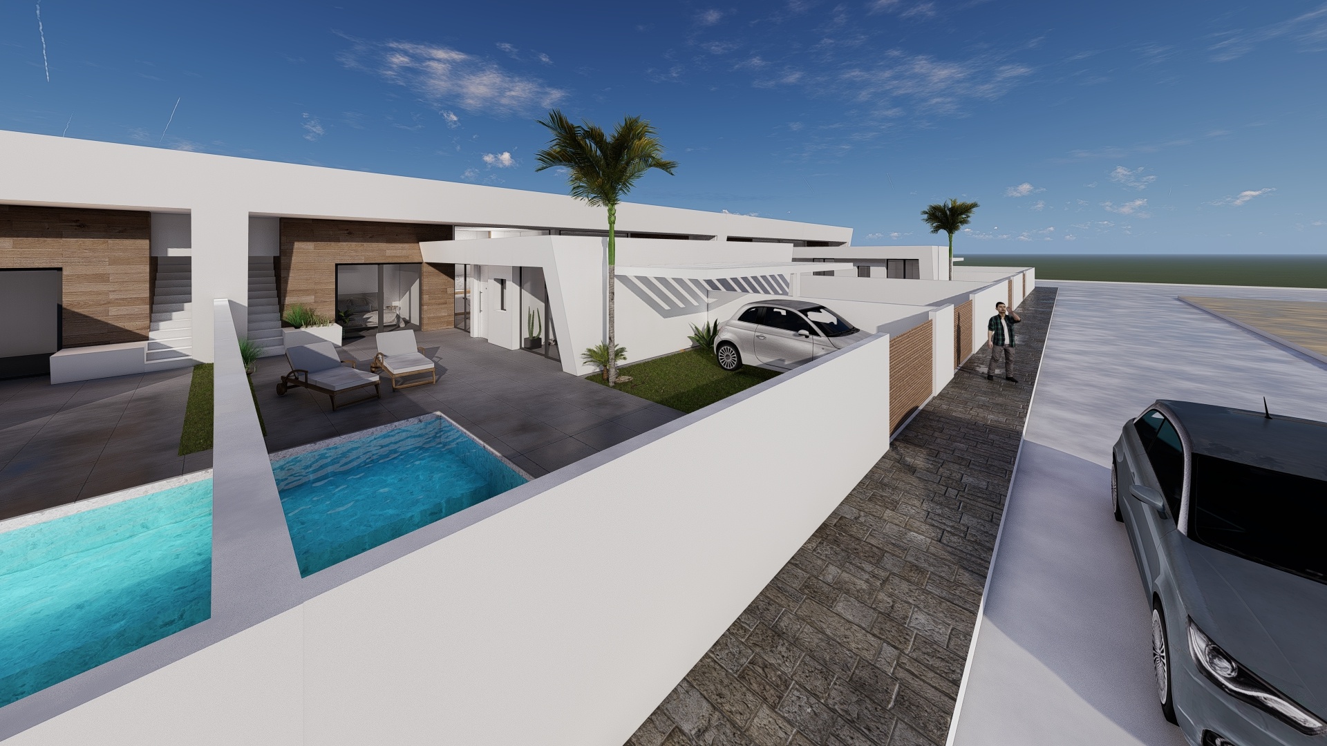 Nieuw gebouw - Villa - Roldan - Villas Serendipia