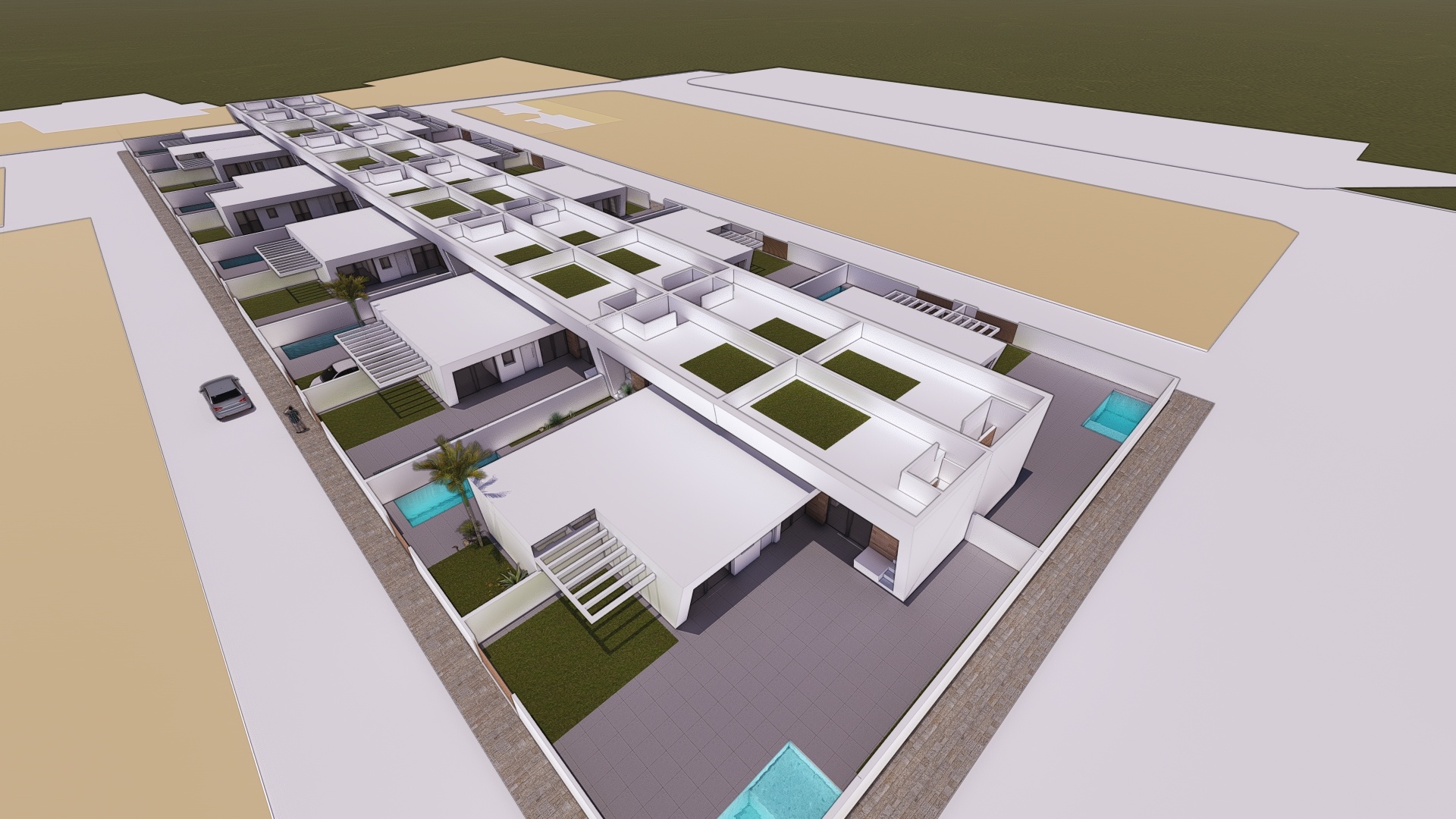 Nieuw gebouw - Villa - Roldan - Villas Serendipia