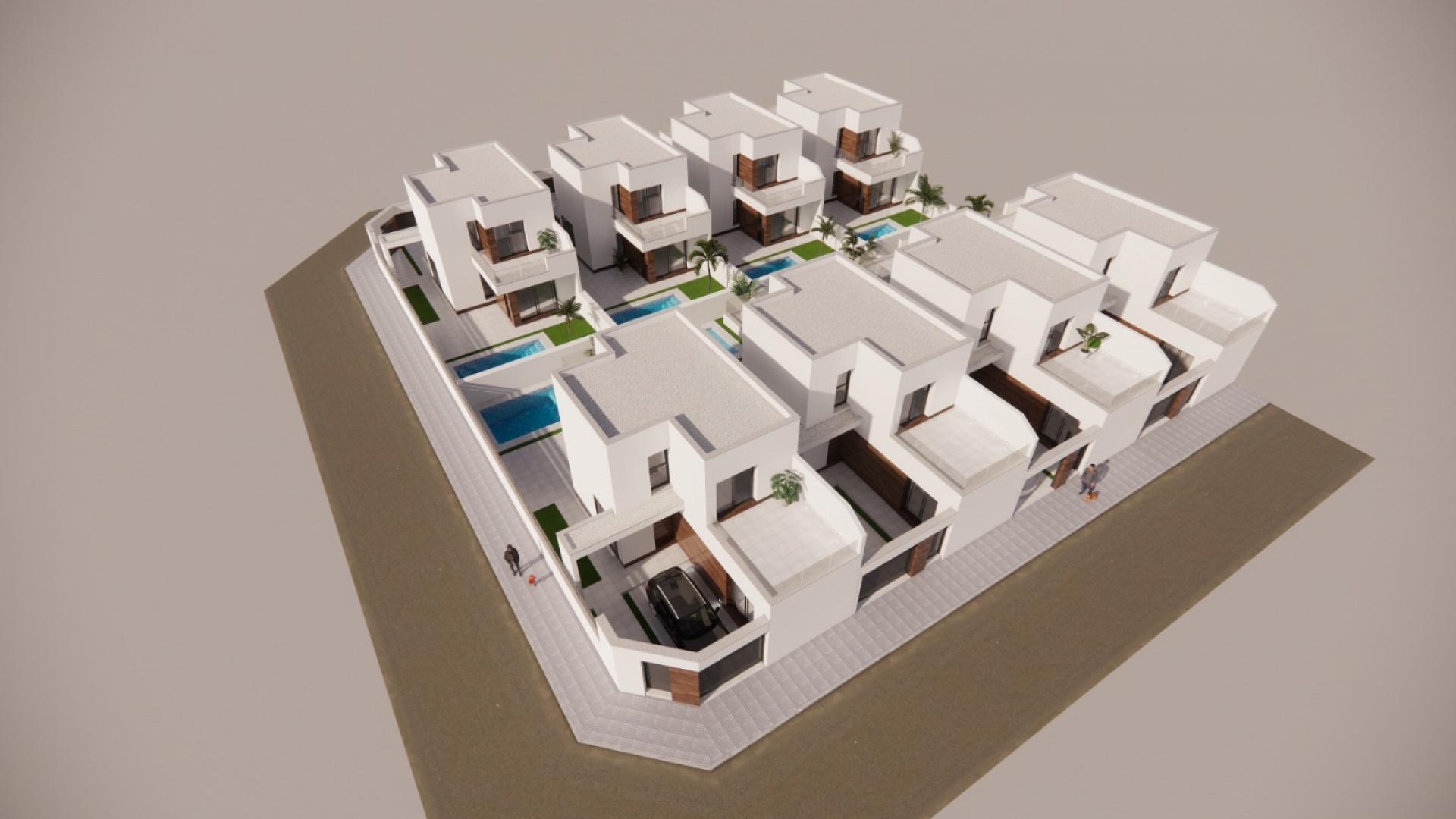 Nieuw gebouw - Villa - San Fulgencio - Res. Carla Villas