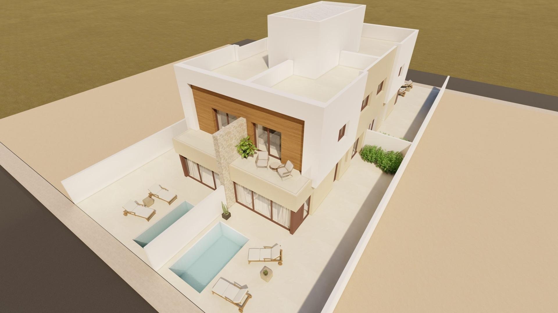 Nieuw gebouw - Villa - San Javier - pueblo