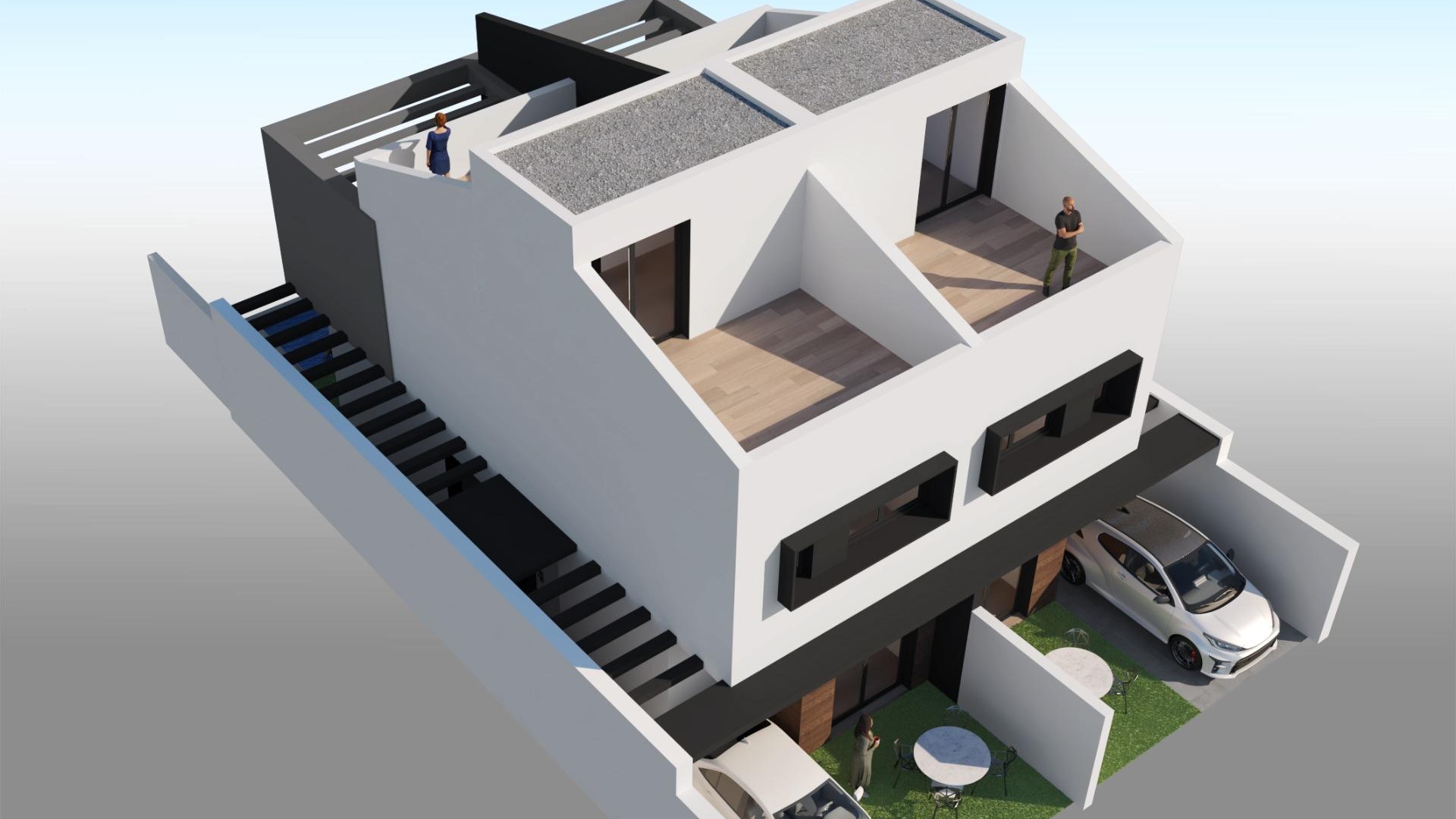 Nieuw gebouw - Villa - San Javier - Santiago de la Ribera