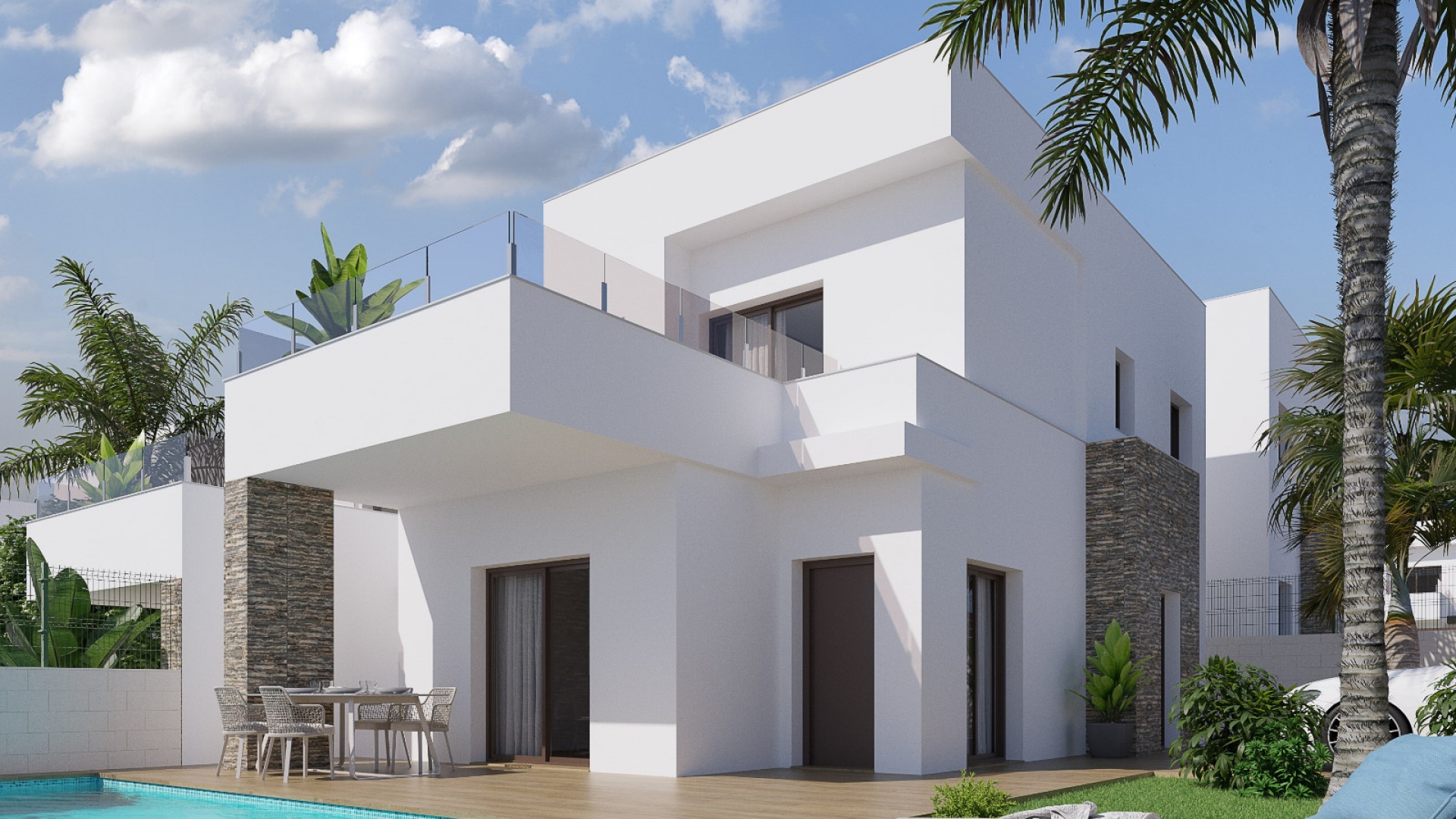 Nieuw gebouw - Villa - San Miguel de Salinas - Casas Blanca de Vistabella