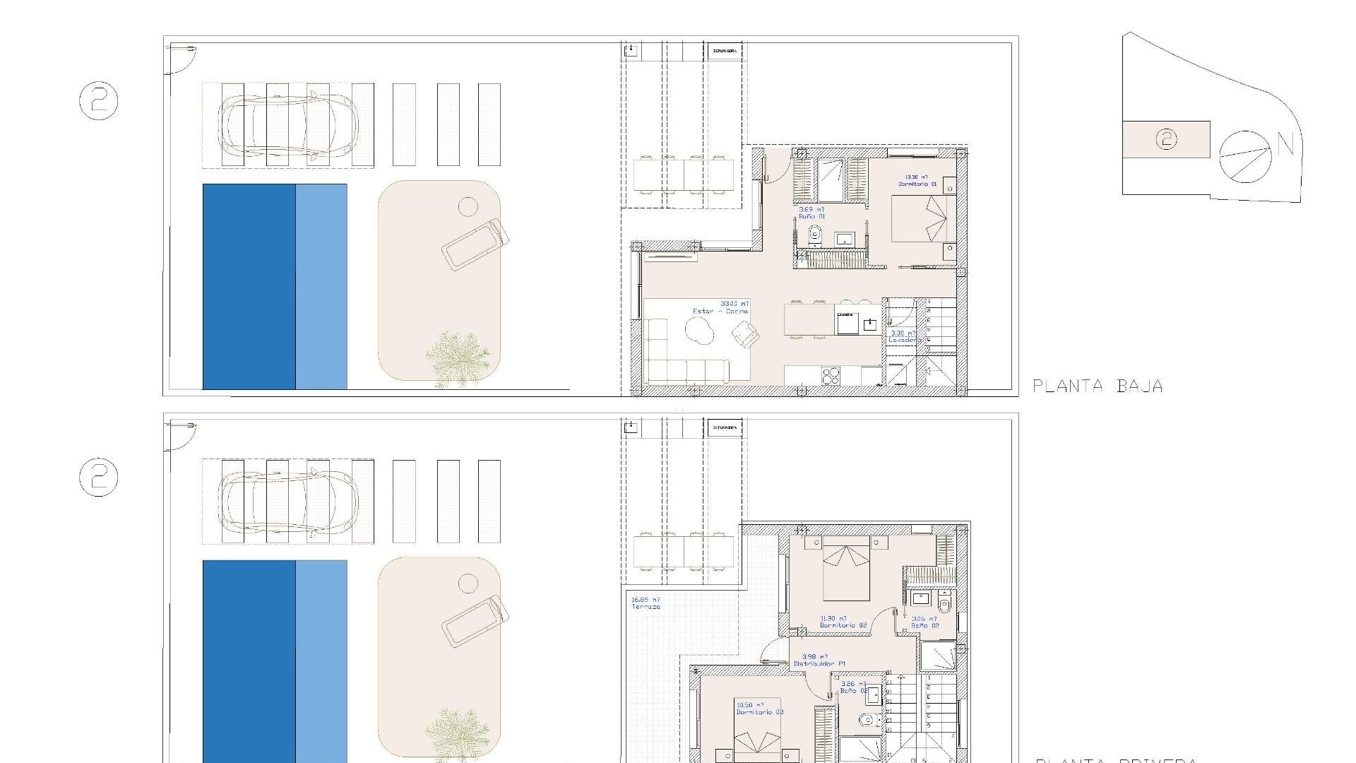 Nieuw gebouw - Villa - San Pedro del Pinatar - Centro