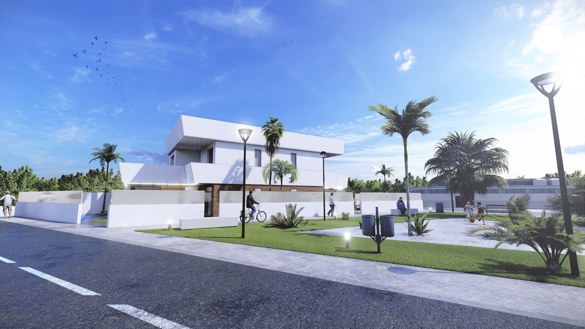 Nieuw gebouw - Villa - San Pedro del Pinatar - Res. Villas Nebur