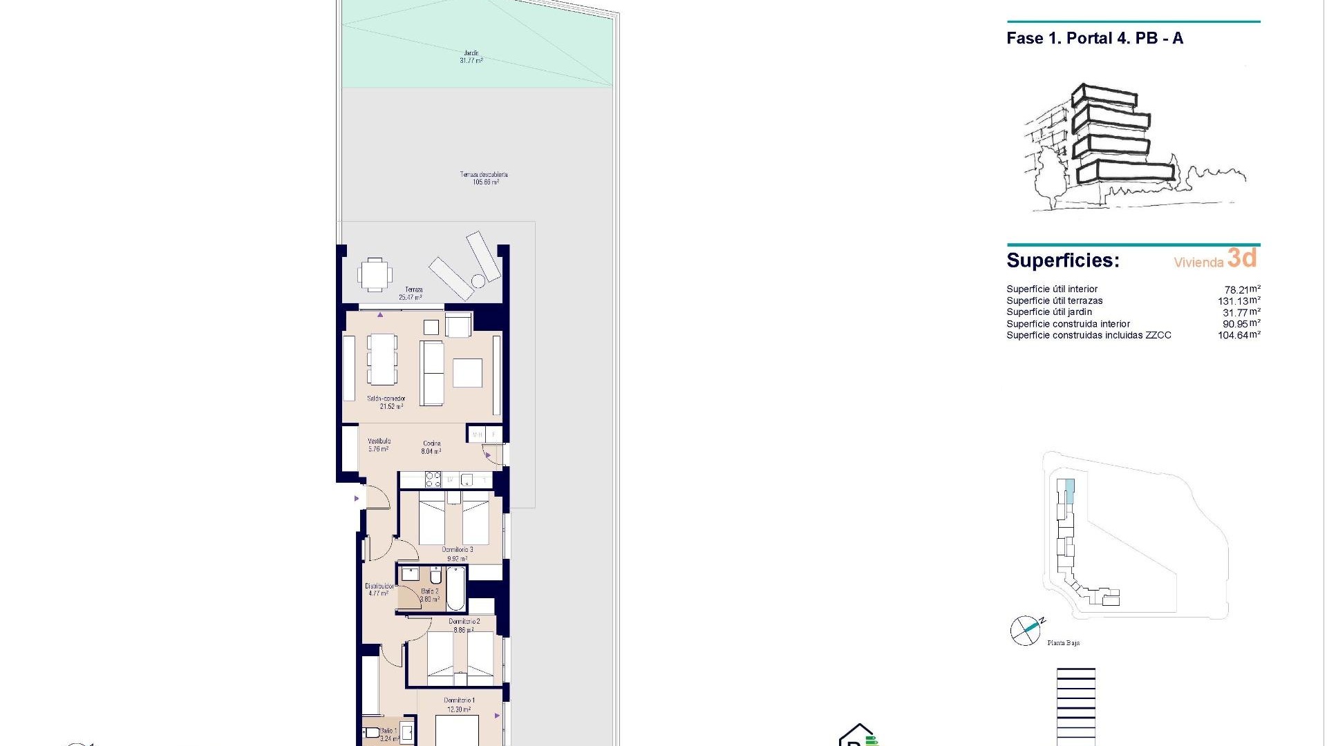 Nouvelle construction - Appartement - Alicante - PAU 1