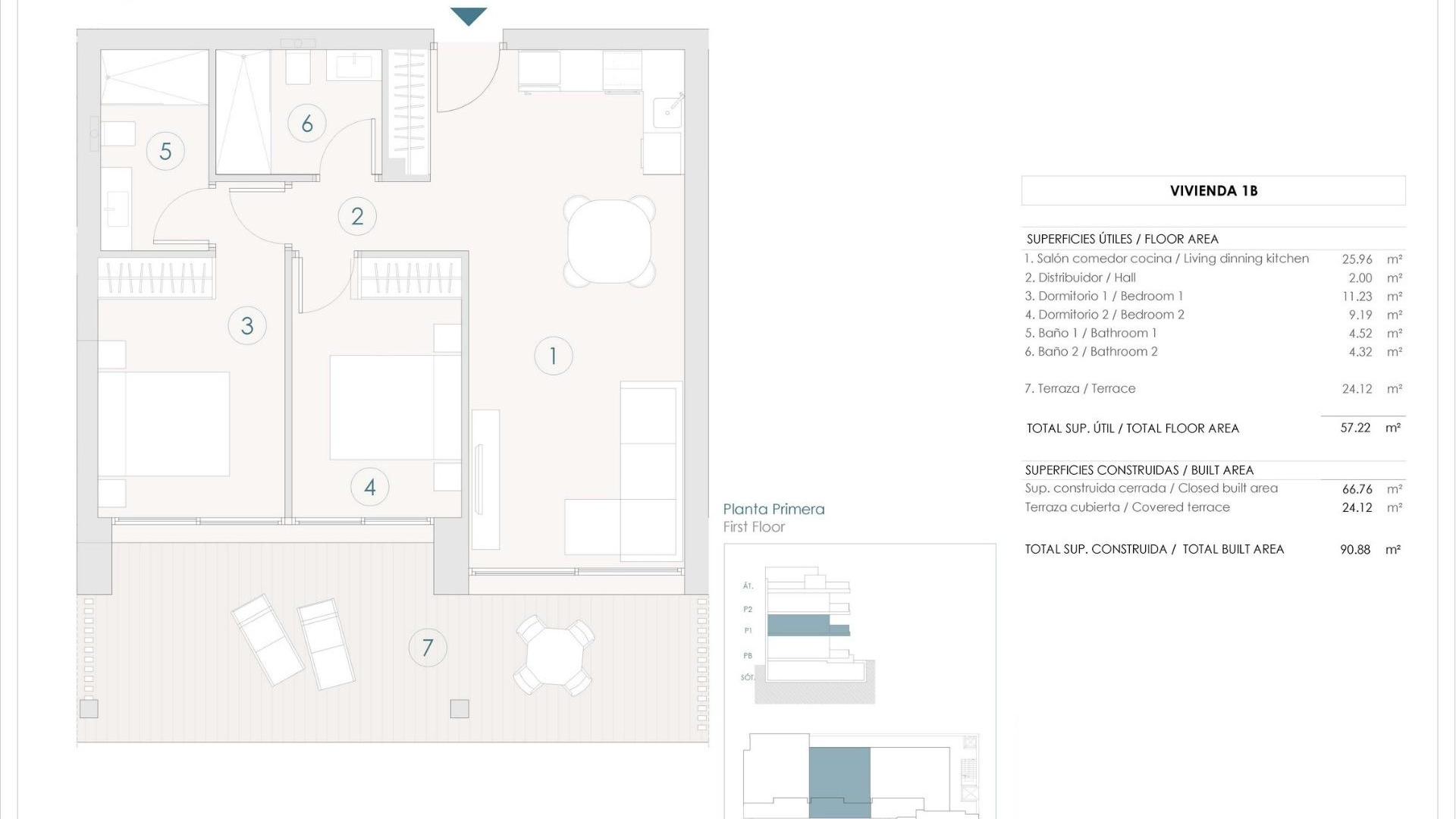 Nouvelle construction - Appartement - Benijofar - Pueblo