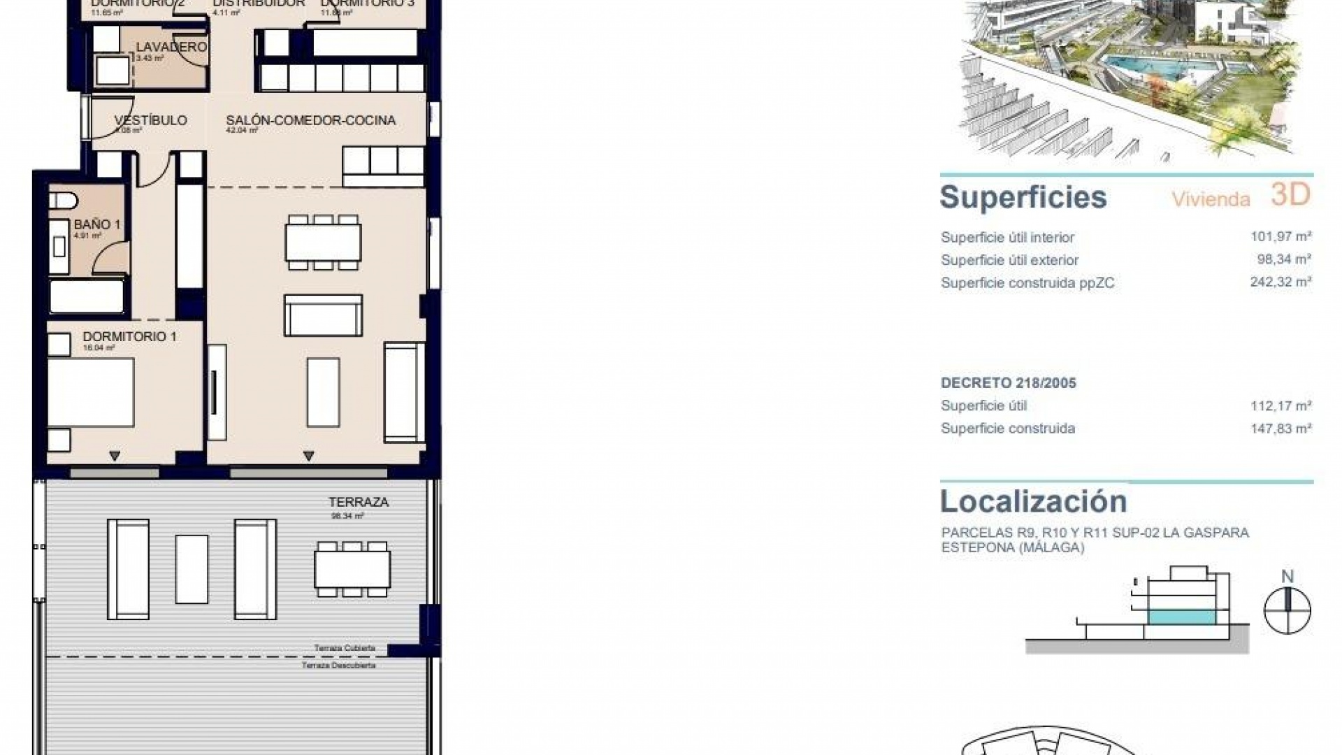 Nouvelle construction - Appartement - Estepona - Urb. La Gaspara