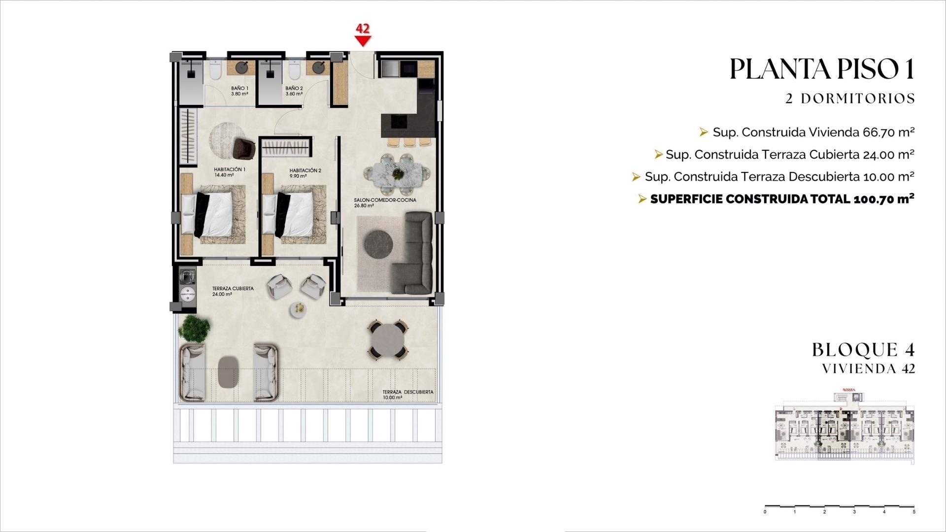 Nouvelle construction - Appartement - Finestrat - Balcón De Finestrat