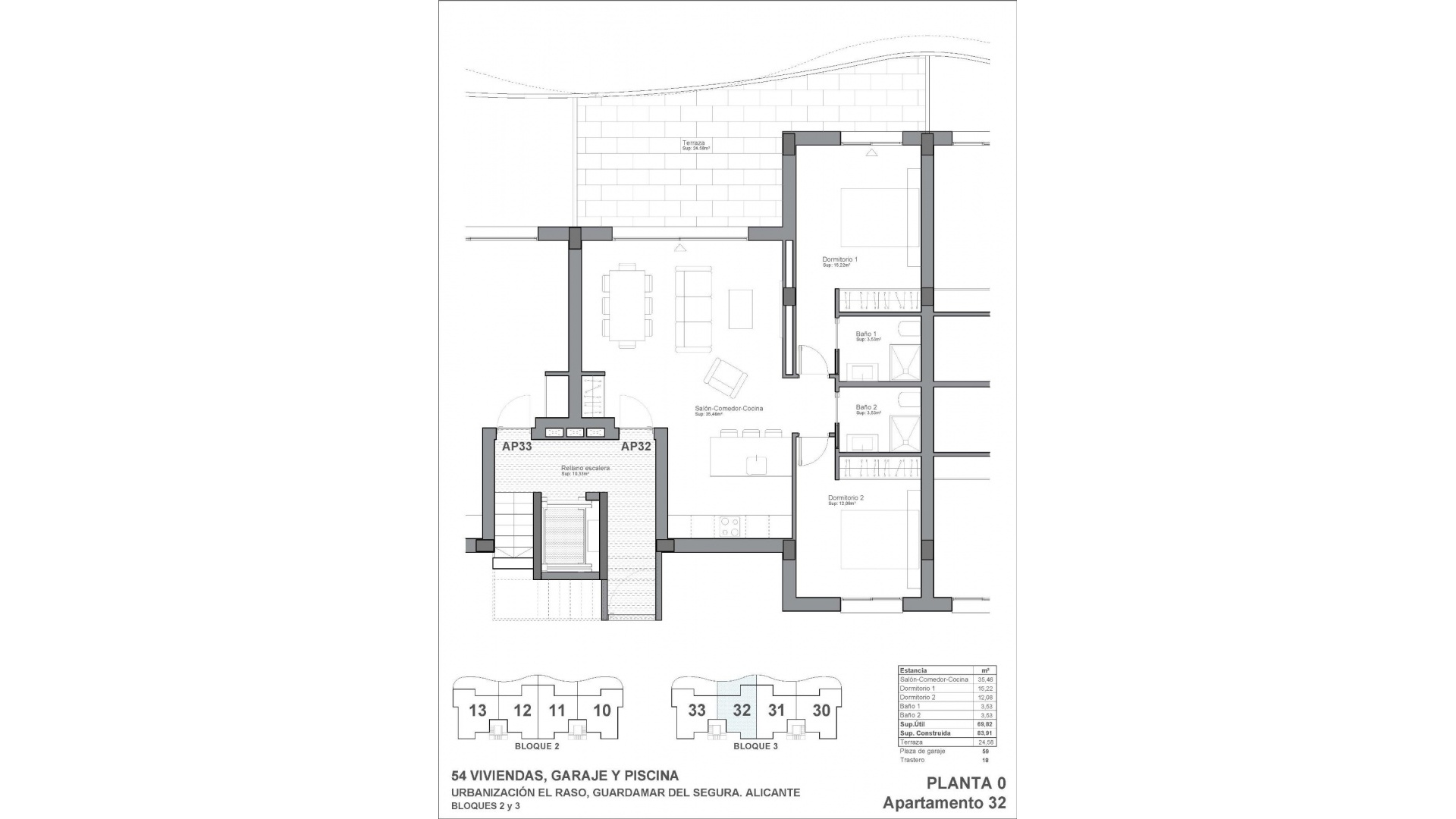 Nouvelle construction - Appartement - Guardamar del Segura - El Raso