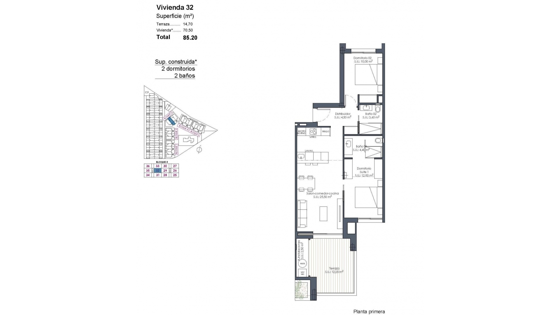 Nouvelle construction - Appartement - Los Alcazares - Serena Golf