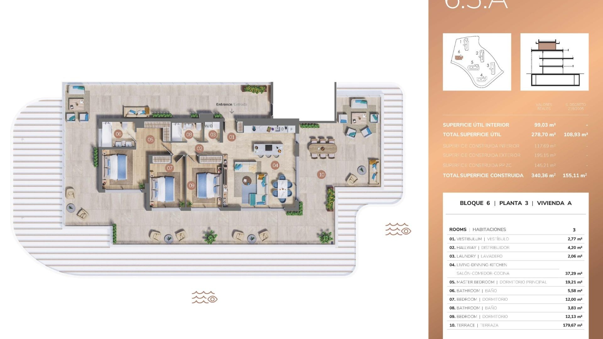 Nouvelle construction - Appartement - Mijas - Cerrado del Aguila Golf and Resort