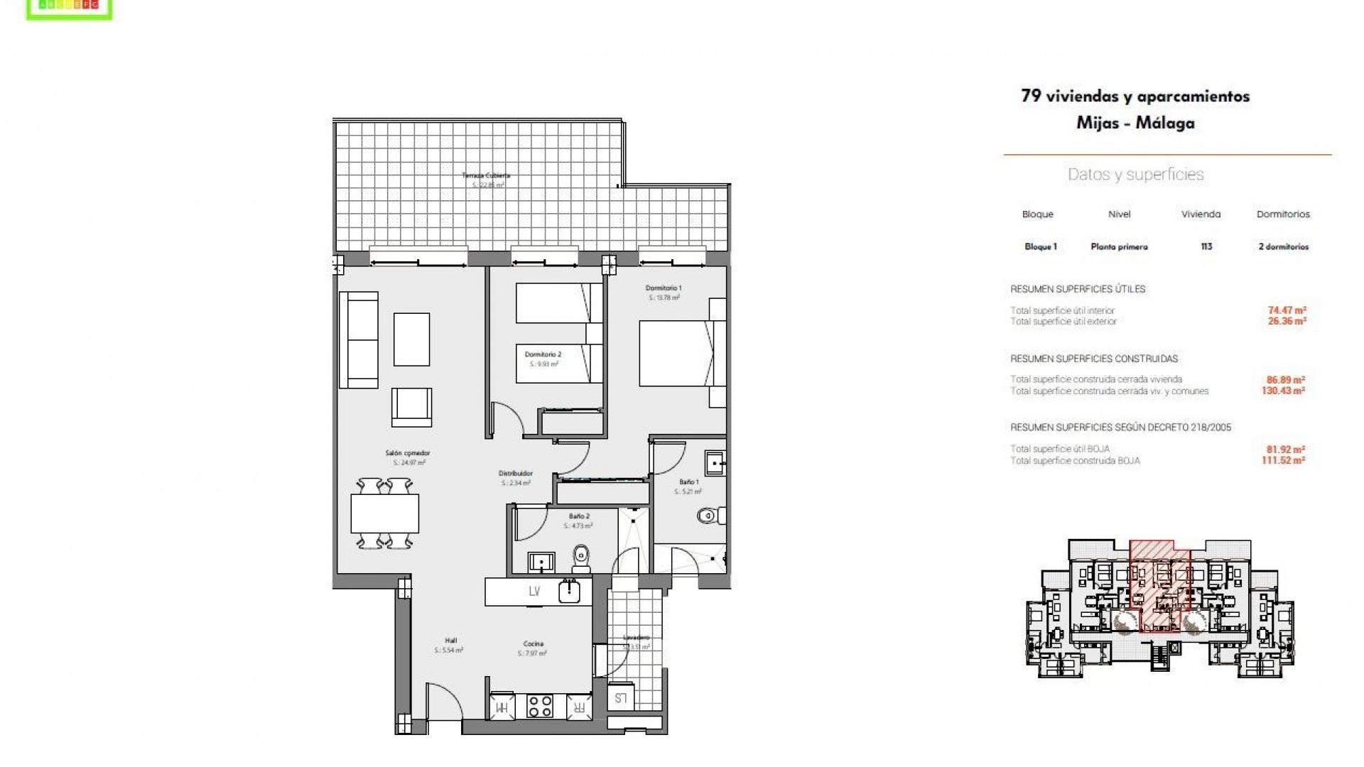 Nouvelle construction - Appartement - Mijas - Lagar Martell