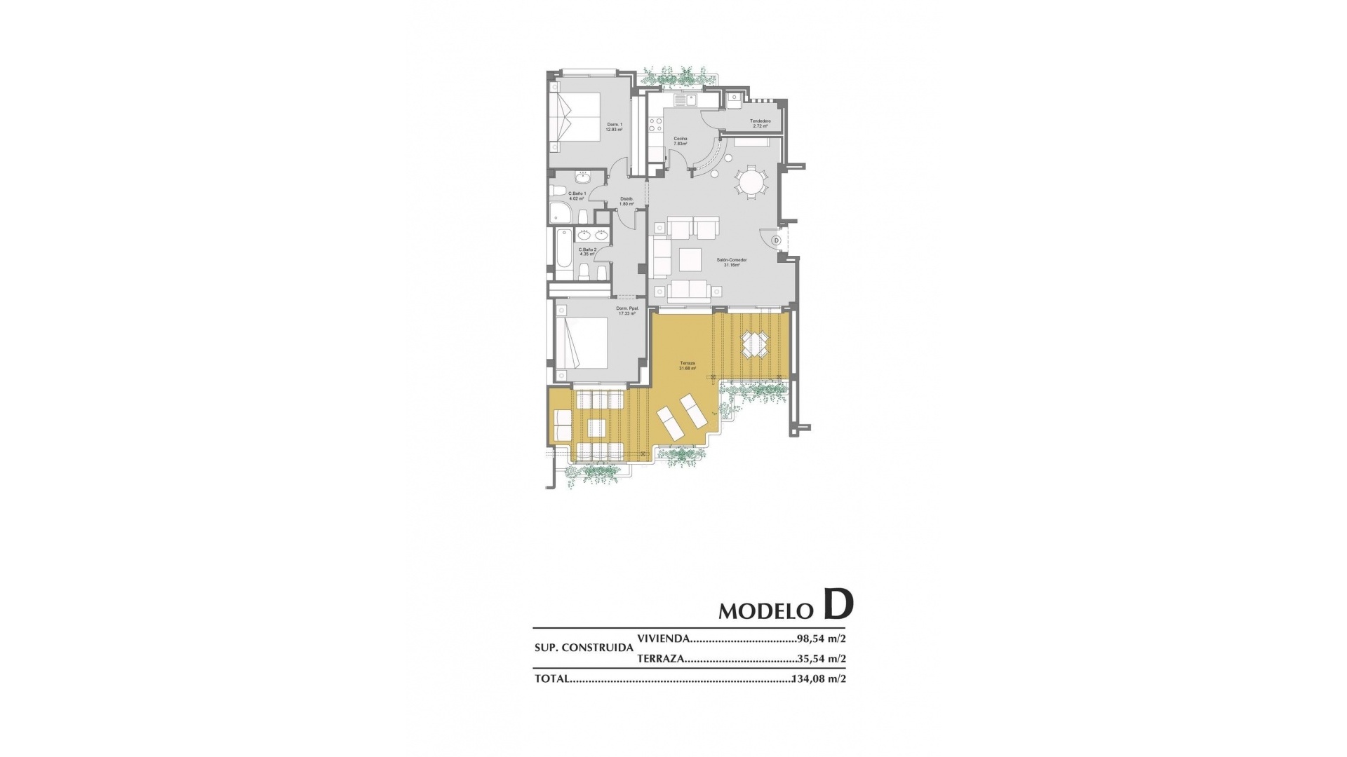 Nouvelle construction - Appartement - Orihuela Costa - Lomas de Campoamor