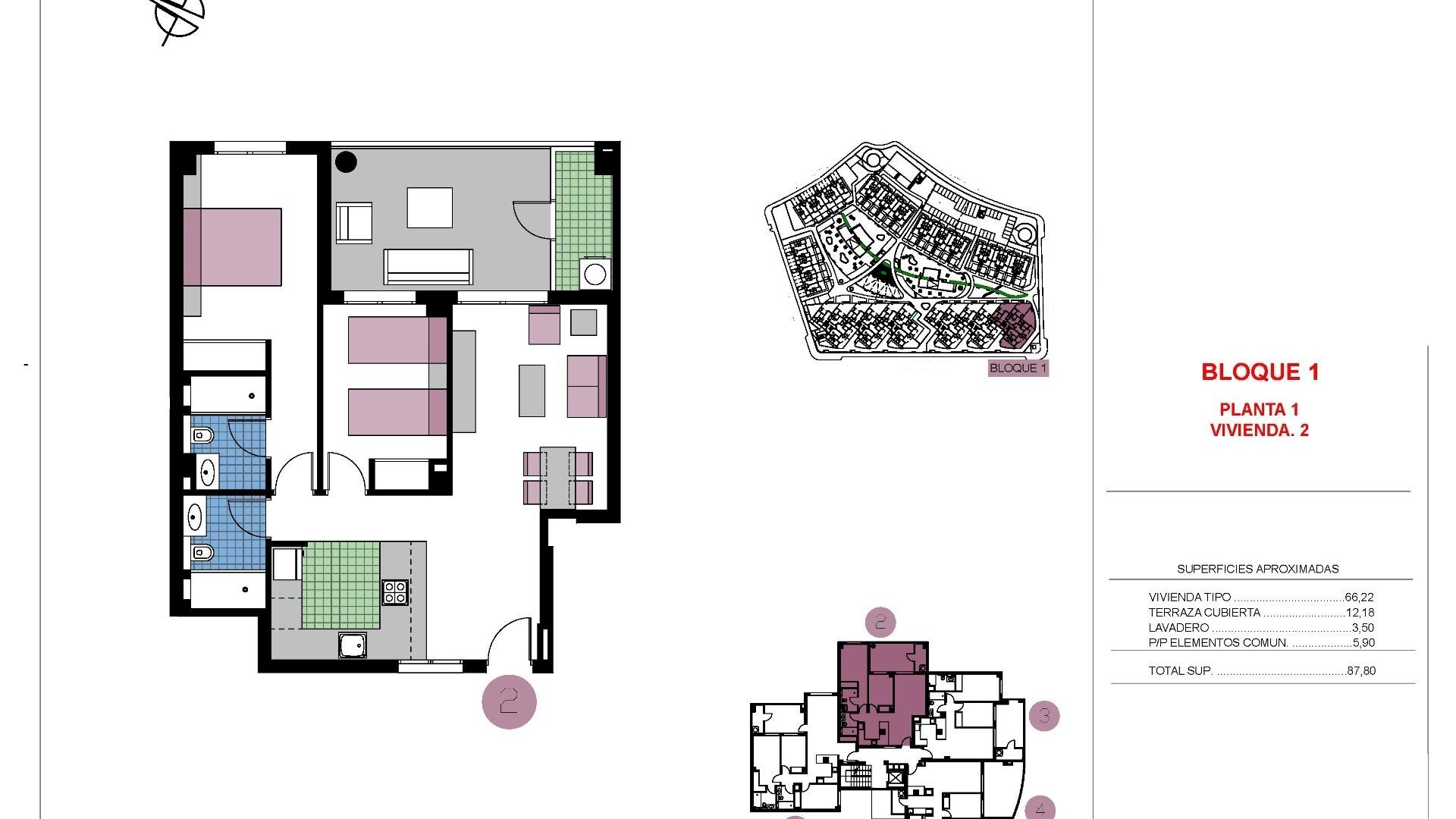 Nouvelle construction - Appartement - Pilar de la Horadada - Mil Palmeras