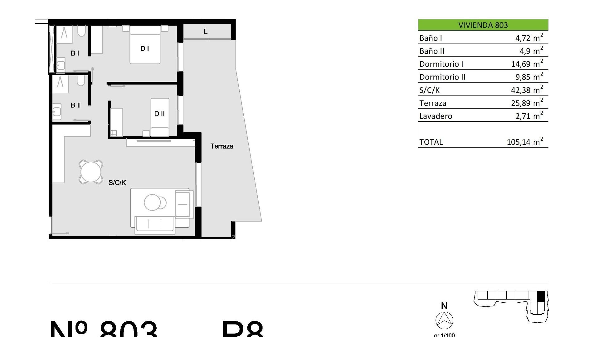 Nouvelle construction - Appartement - San Miguel de Salinas - Pueblo